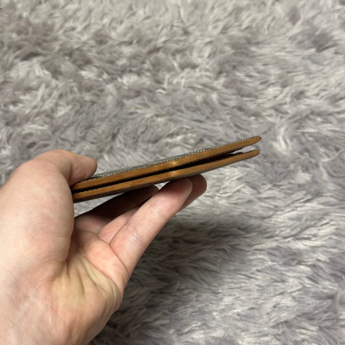 [정품 OS] 고야드 빅투와르 반지갑 블랙탄 상품이미지7