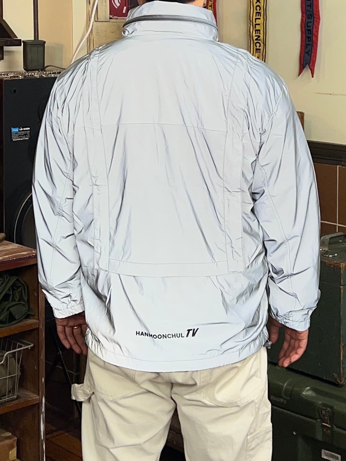 HMC Light Reflex Wind Jacket Grey 상품이미지8