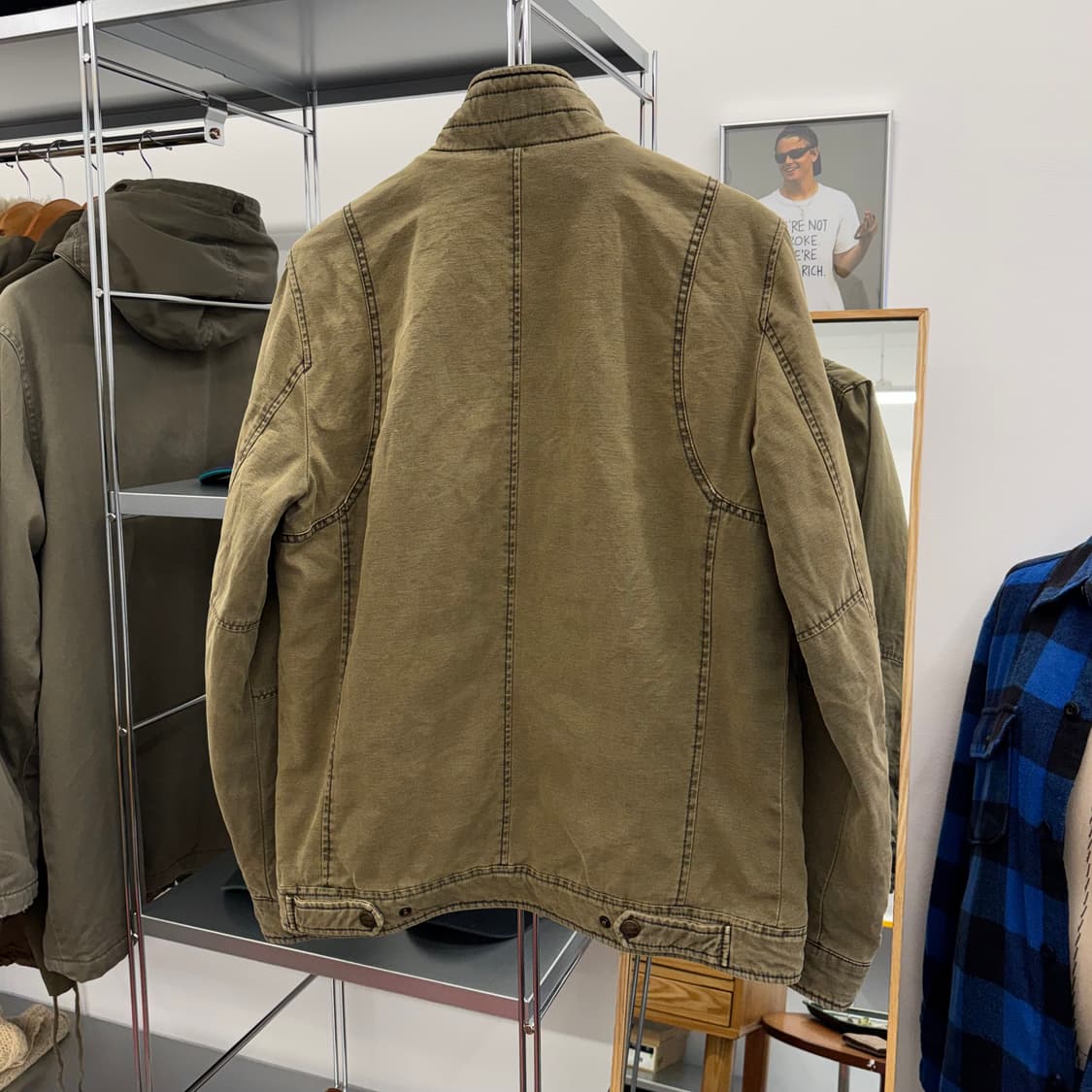 리바이스 빈티지 워시드 트러커 자켓 (M)   상품이미지3