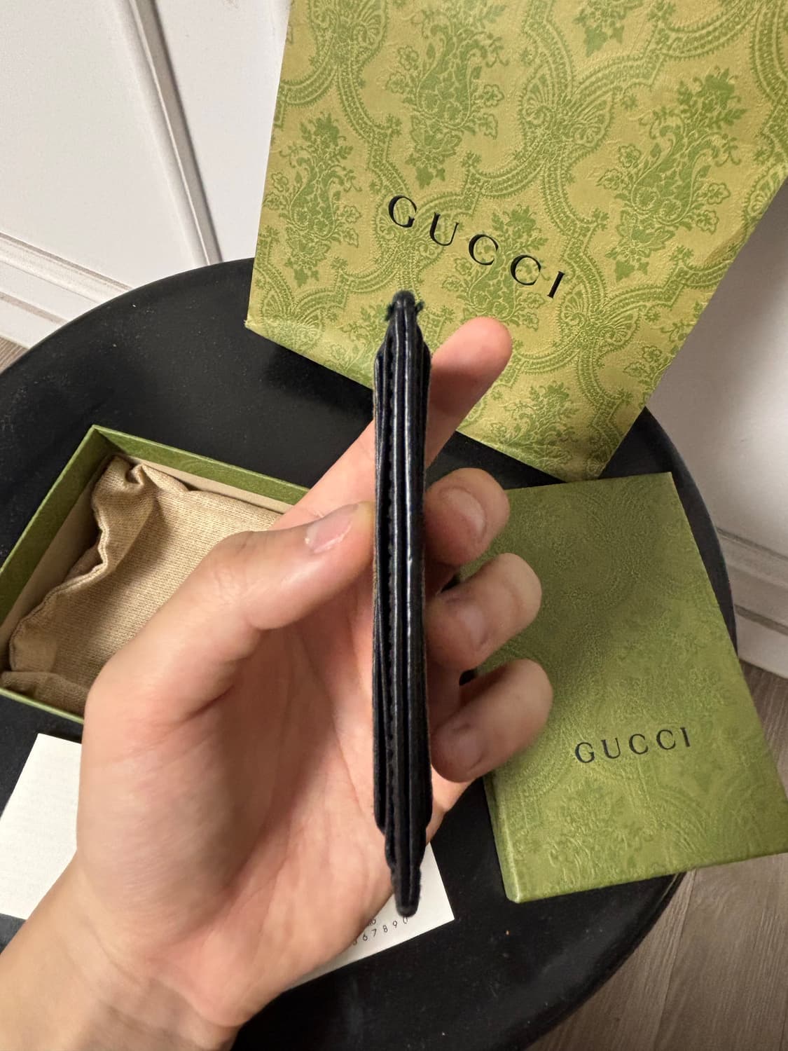 구찌 킹스네이크 카드지갑 GG 수프림 상품이미지4