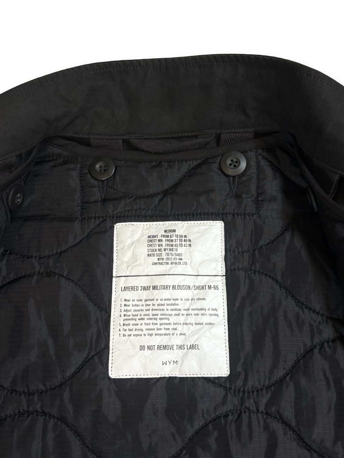 WYM 3way 모즈 자켓 상품이미지3