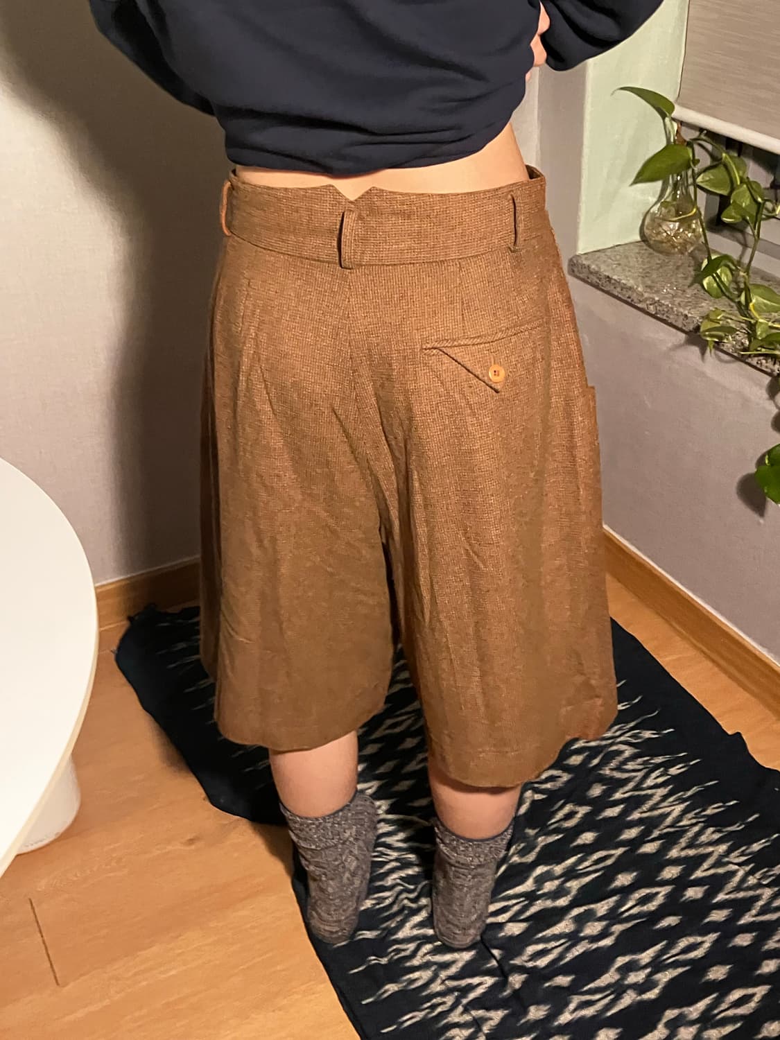 Bean pole wool 반바지 상품이미지2