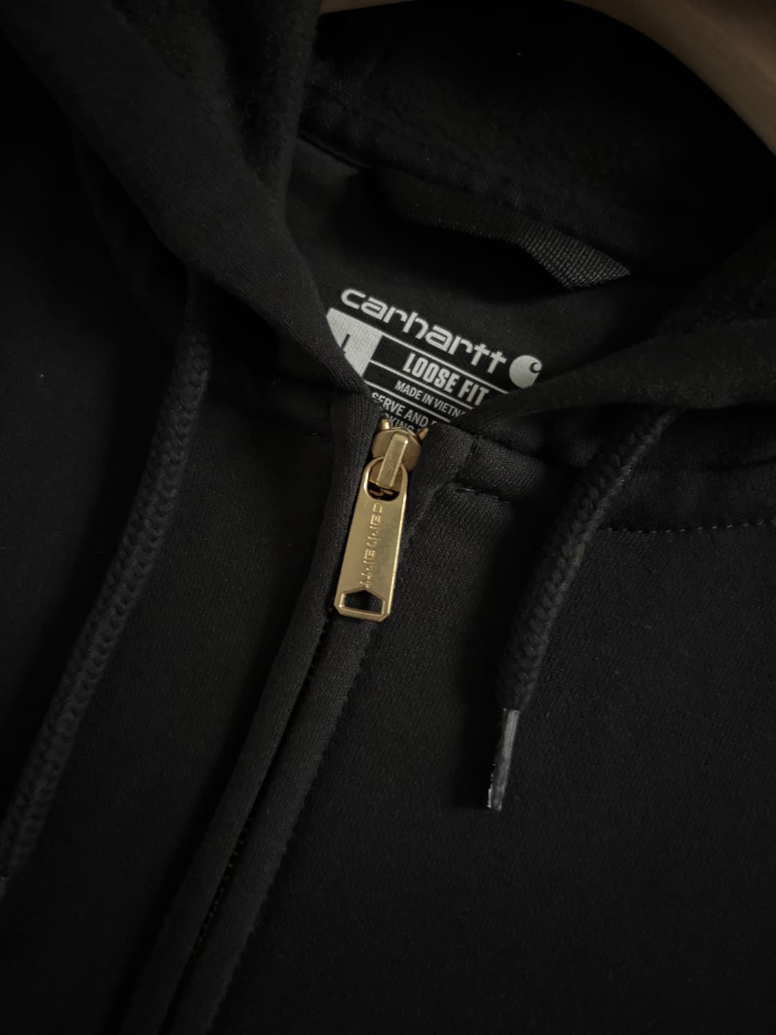 Carhartt 칼하트 블랙컬러 후드집업 상품이미지5