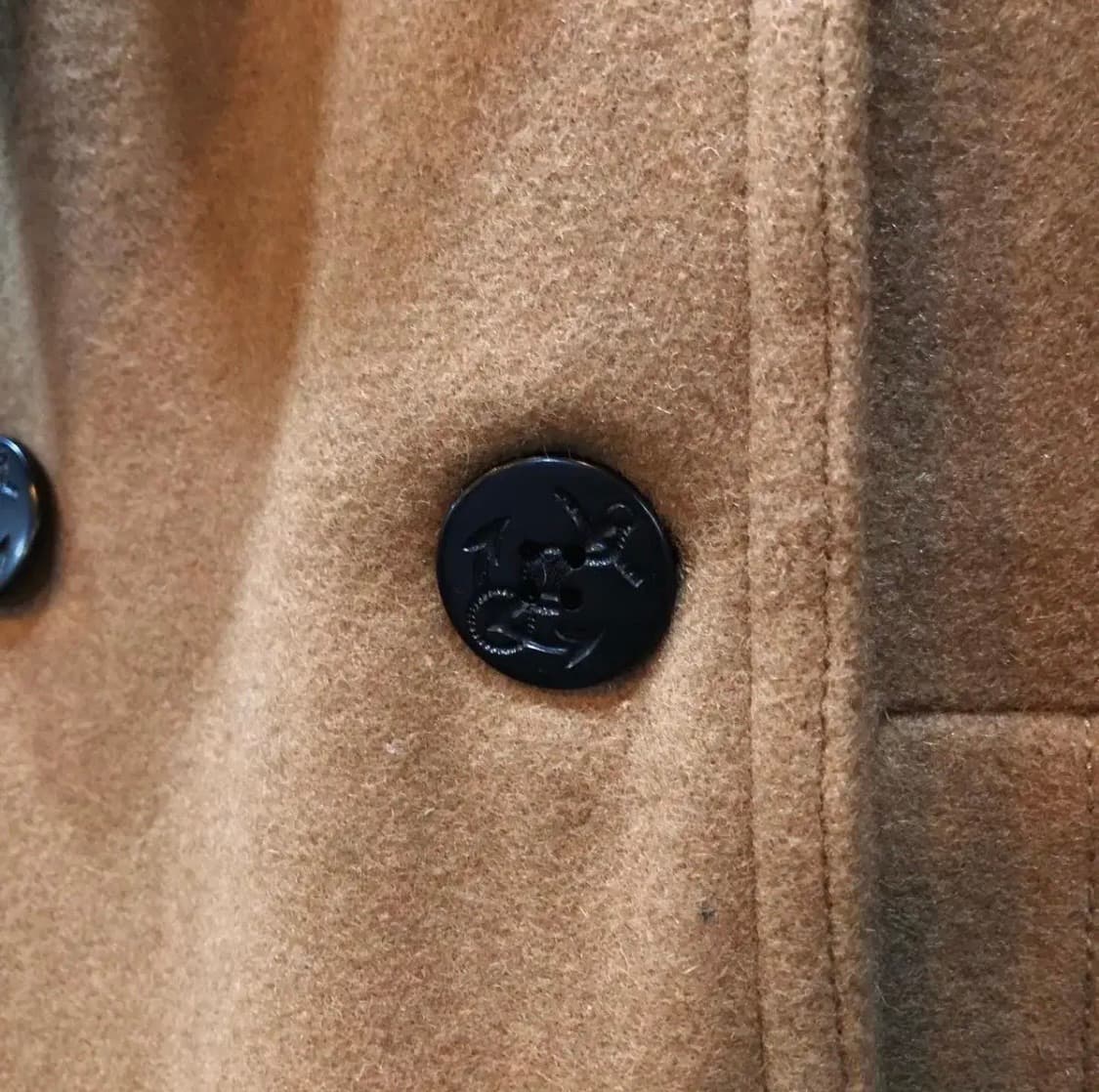 데드스탁 갭 멜톤 울 피코트 상품이미지4