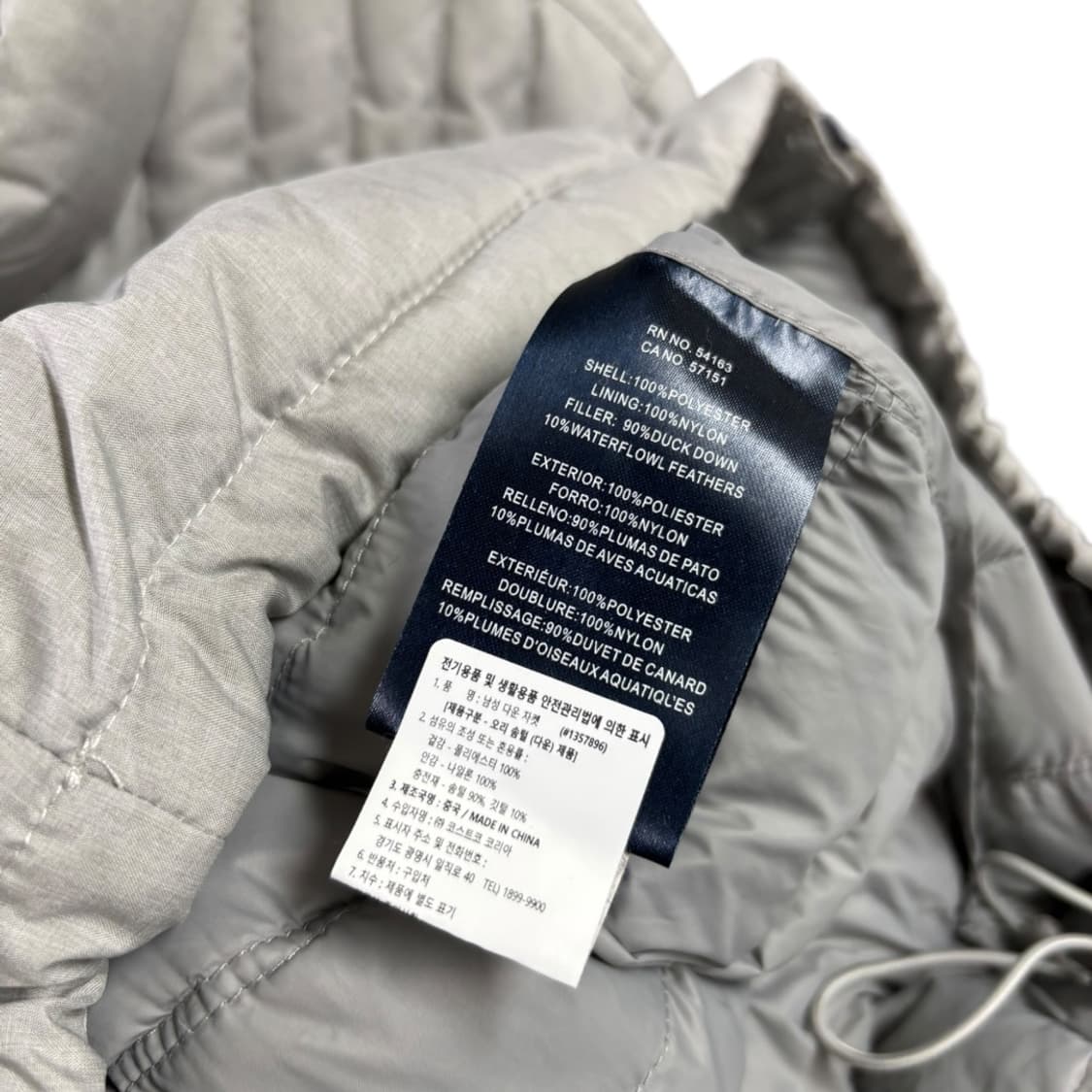 타미힐피거 다운 경량패딩 상품이미지7