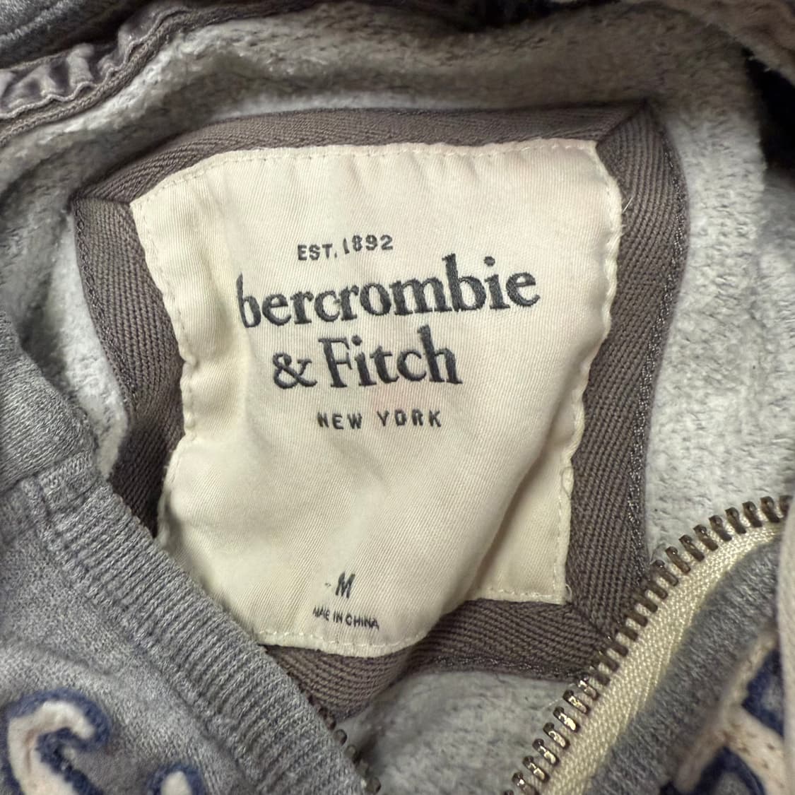 아베크롬비 그레이 후드집업 상품이미지7