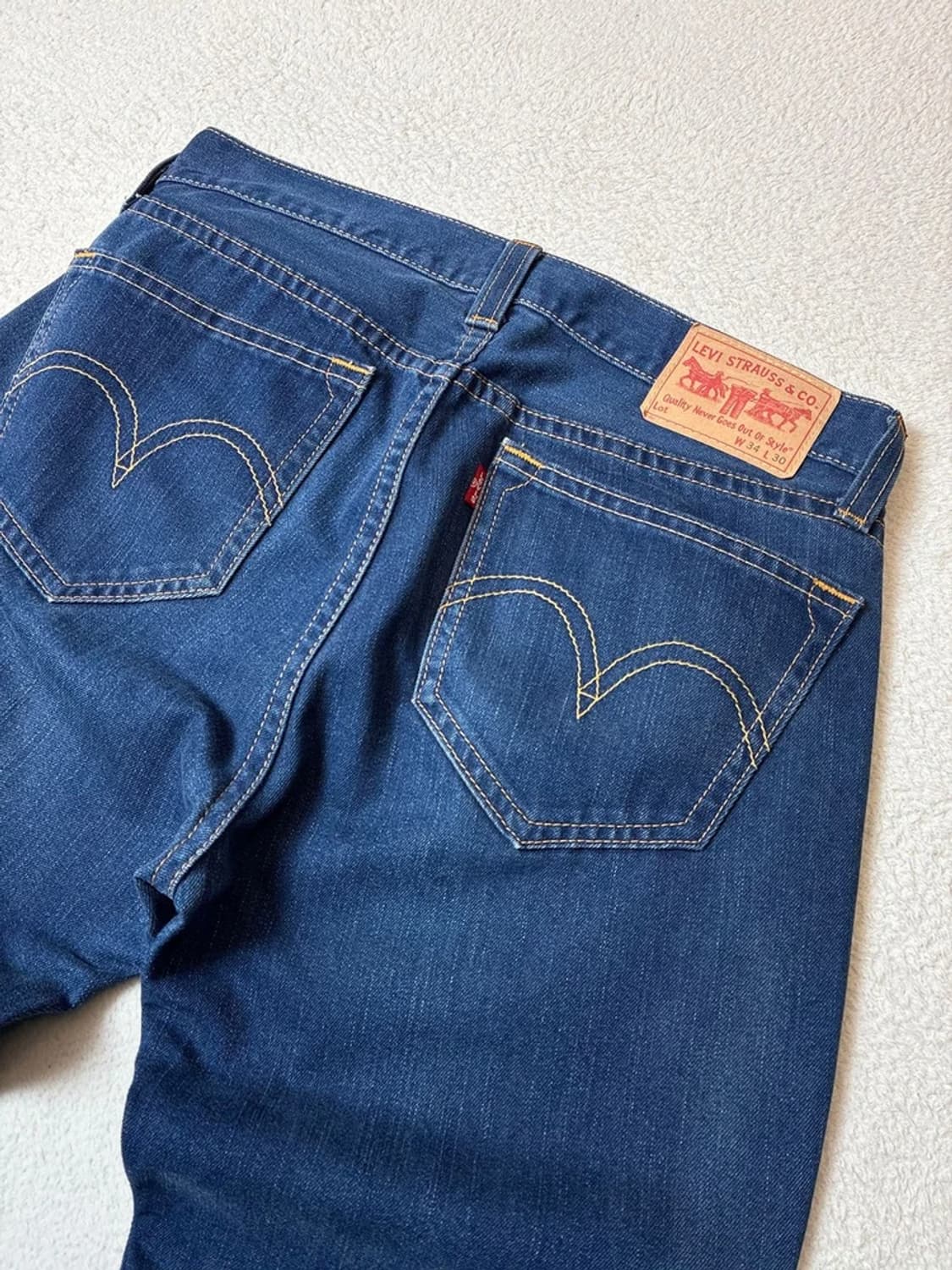 리바이스 00's 타입1 리얼 루즈 데님 팬츠 PN7404 상품이미지6