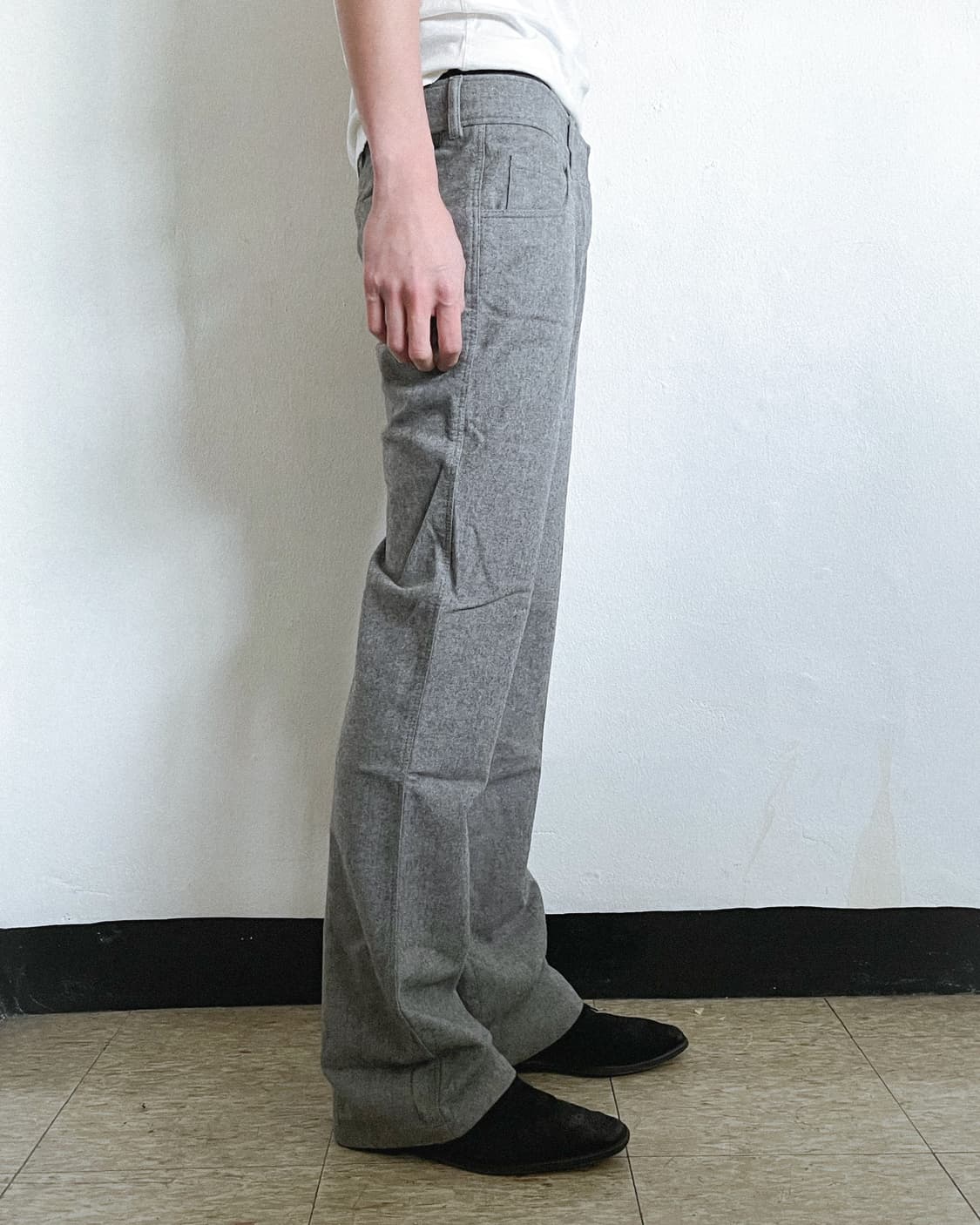 프라다스포츠 울 플레어 트라우져 상품이미지4