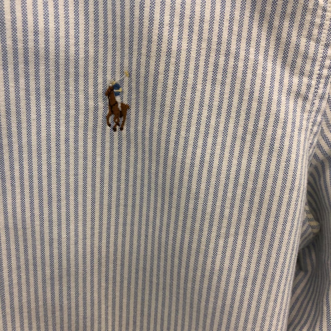 폴로 랄프로렌 상위라인 옥스포드 멀티포니셔츠 XS 상품이미지2