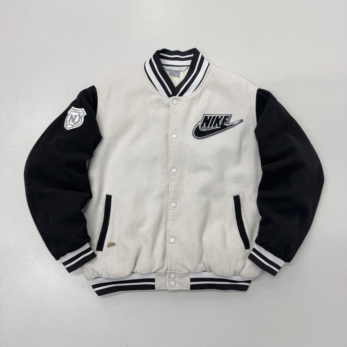 나이키 00s 올드스쿨 모직 울 바시티 점퍼 자켓 상품이미지2