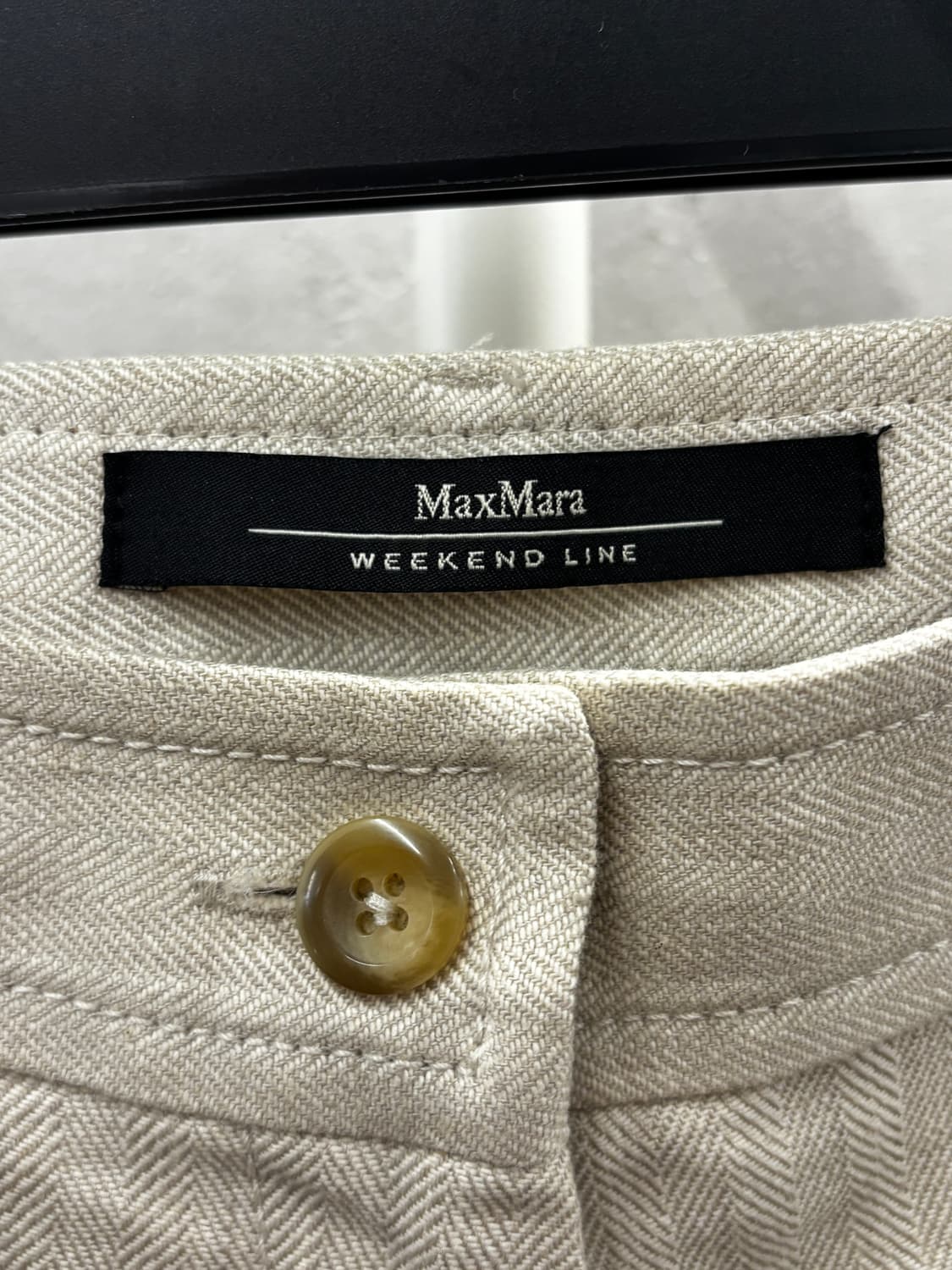 MAX MARA 막스마라 린넨 베이지 팬츠 66 상품이미지4