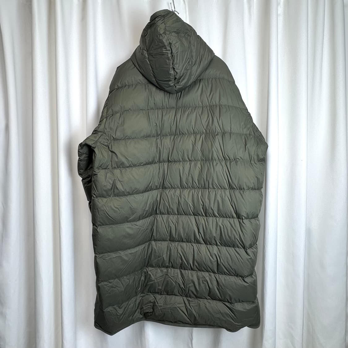 유니클로 울트라 라이트 다운 후드 코트 올리브그린 3XL 상품이미지9