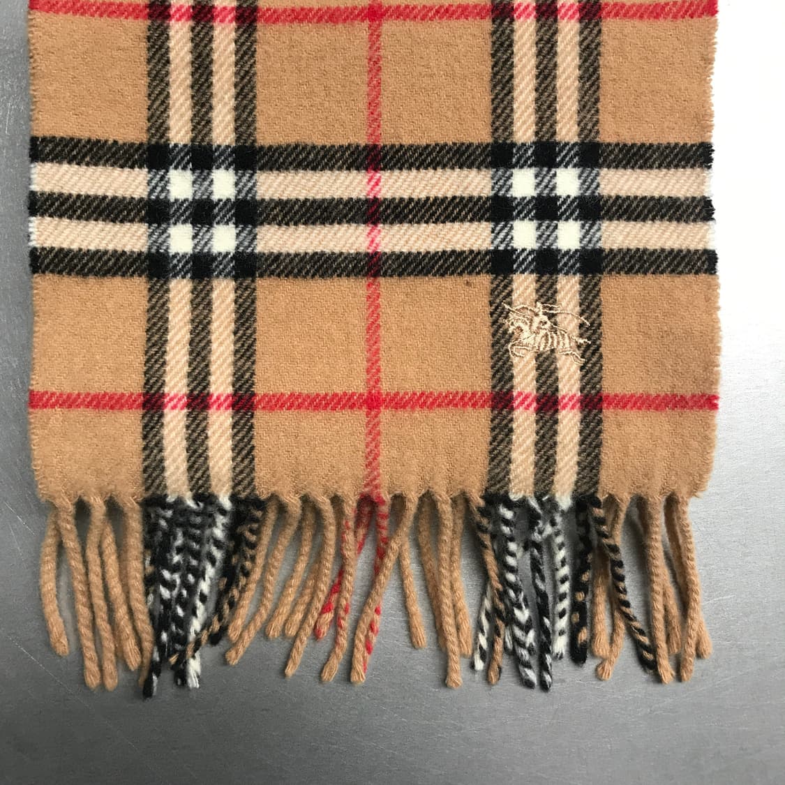 버버리 정품 메리노/캐시미어 머플러 베이지 상품이미지3