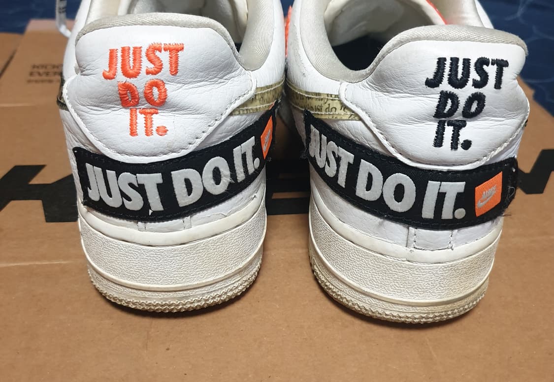 (단종매물) 나이키 에어포스1 로우 저스트두잇 팩 화이트 (260) 상품이미지5