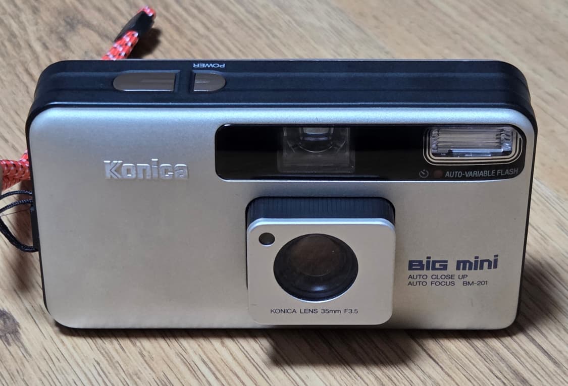 코니카 빅미니 BM-201 그레이컬러(BTS 뷔 필카) 상품이미지3