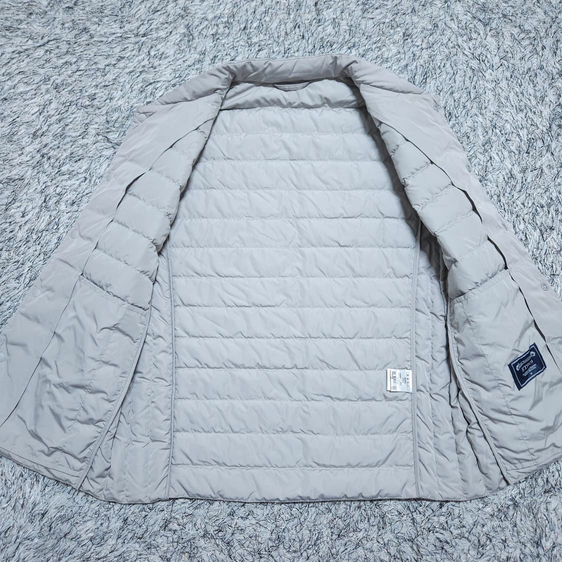 에토스)95 남자 오리털 경량패딩조끼 / 왕눈이샵 상품이미지6