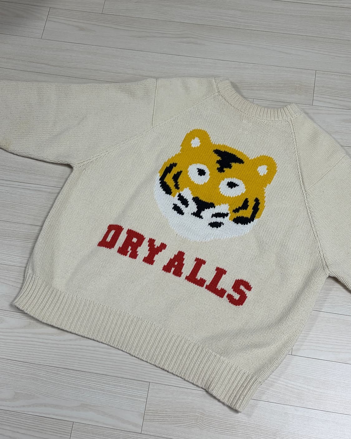 휴먼메이드 호랑이 니트 M 상품이미지4