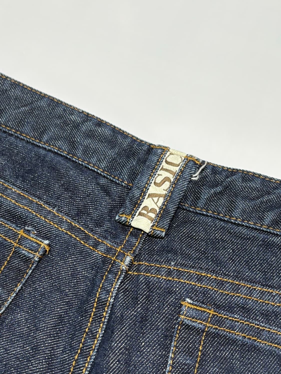 00s vintage 베이직 어패럴 커스텀 데님 상품이미지6