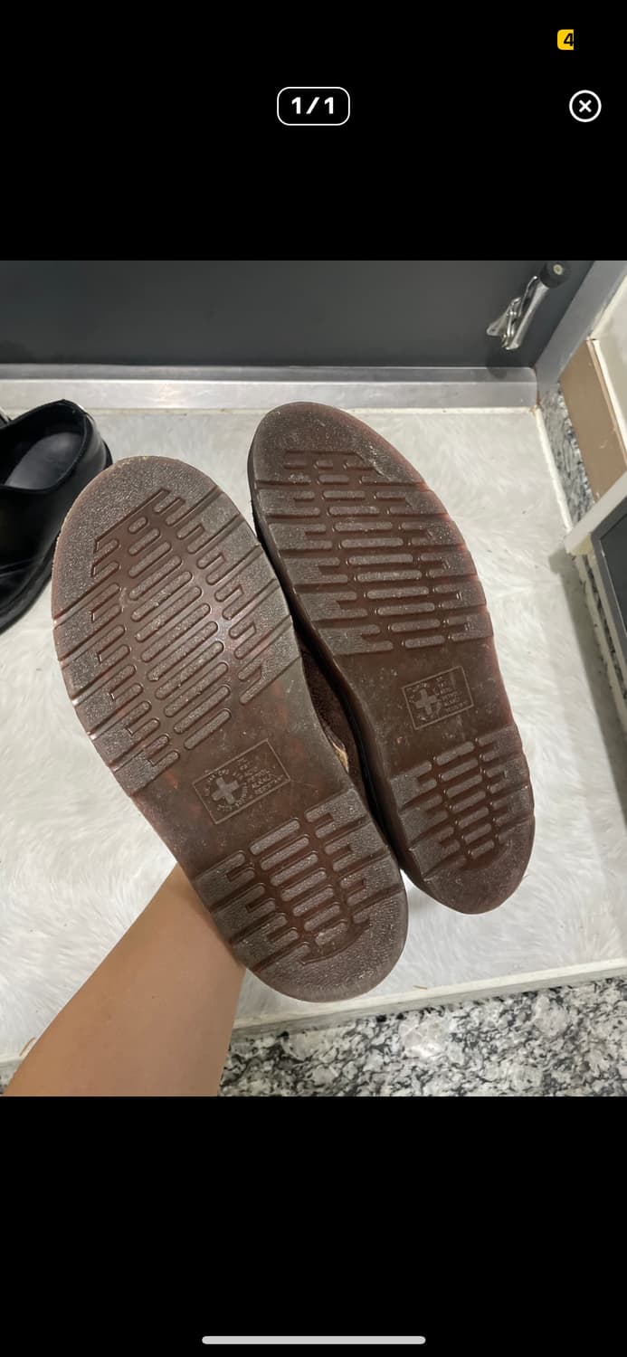 닥터마틴 아이샴 스웨이드 다크브라운 상품이미지5