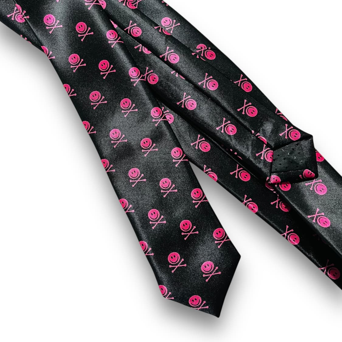 Funk Smile Skull Logo Vintage Dark Tie 상품이미지5