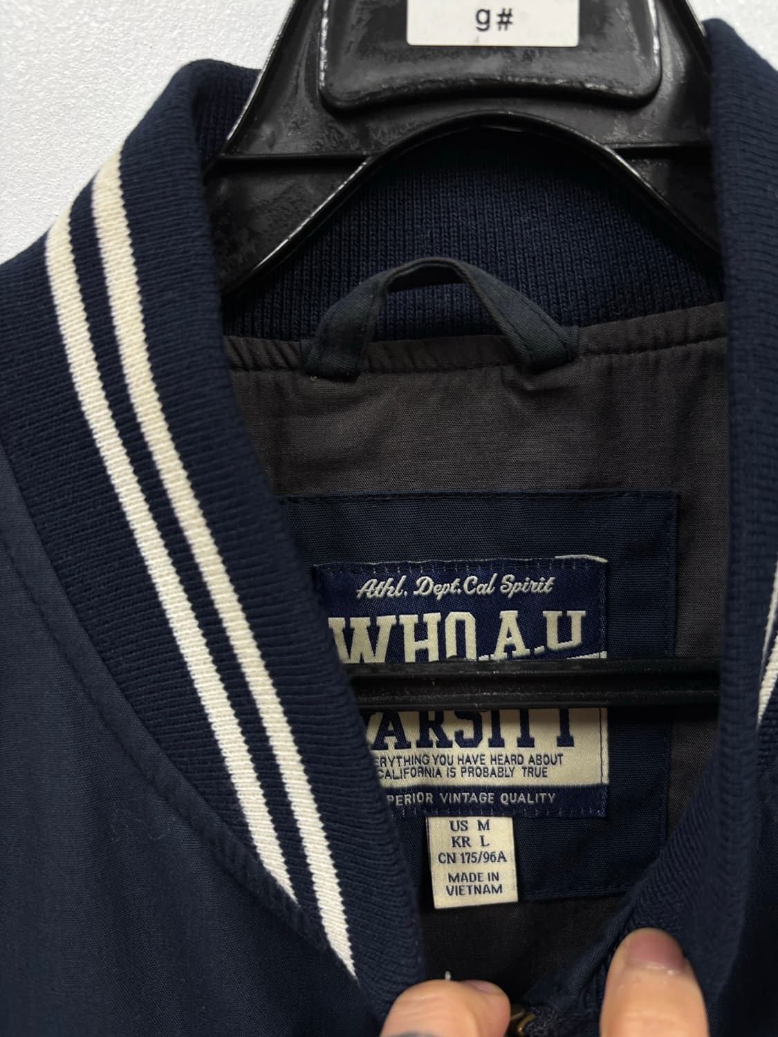 후아유 스타디움자켓 상품이미지5