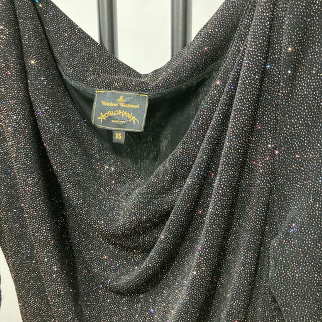 Vivienne Westwood 글리터 오알비(ORB) 자수 니트 원피스 상품이미지3