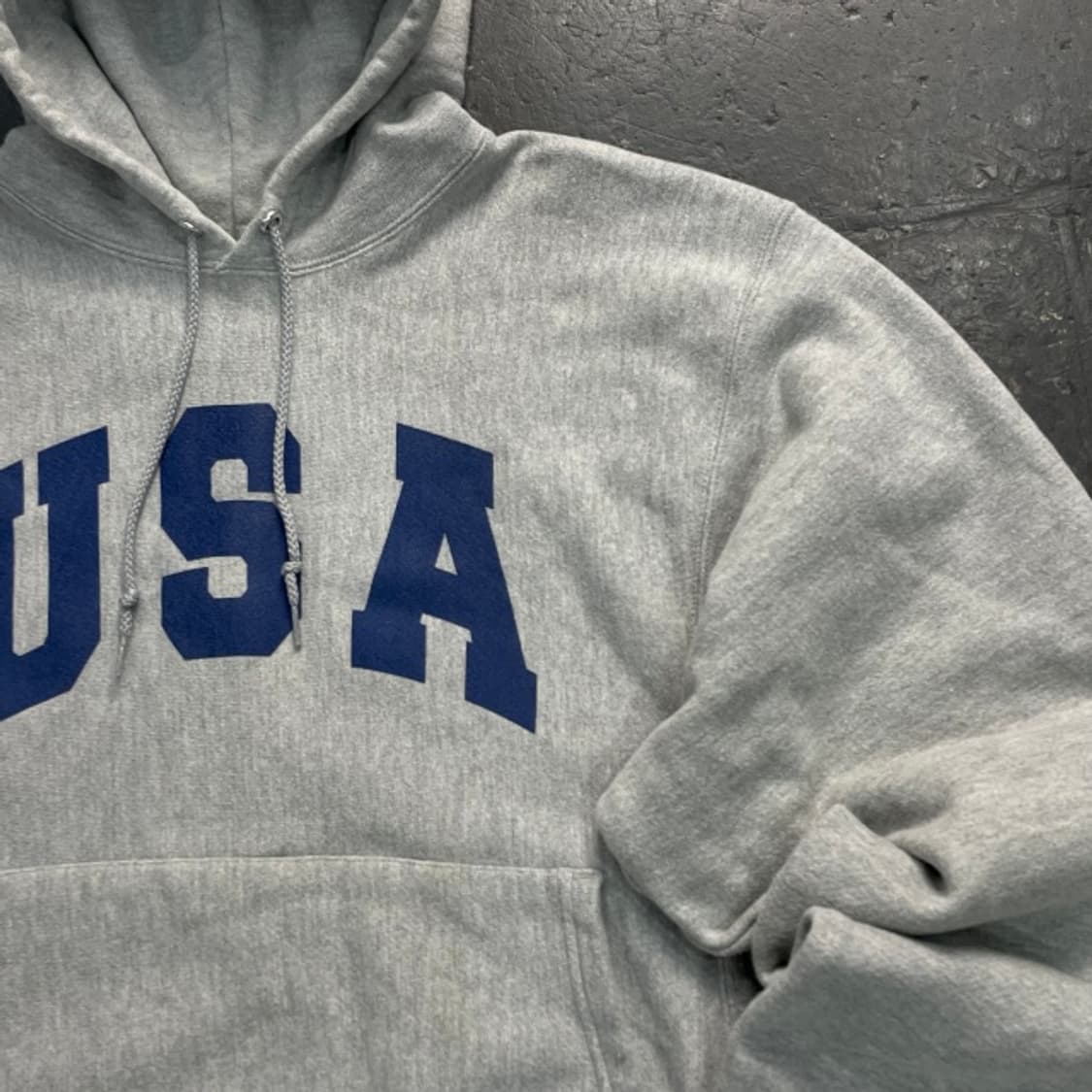 100 챔피언 리버스위브 USA 후드티  상품이미지2