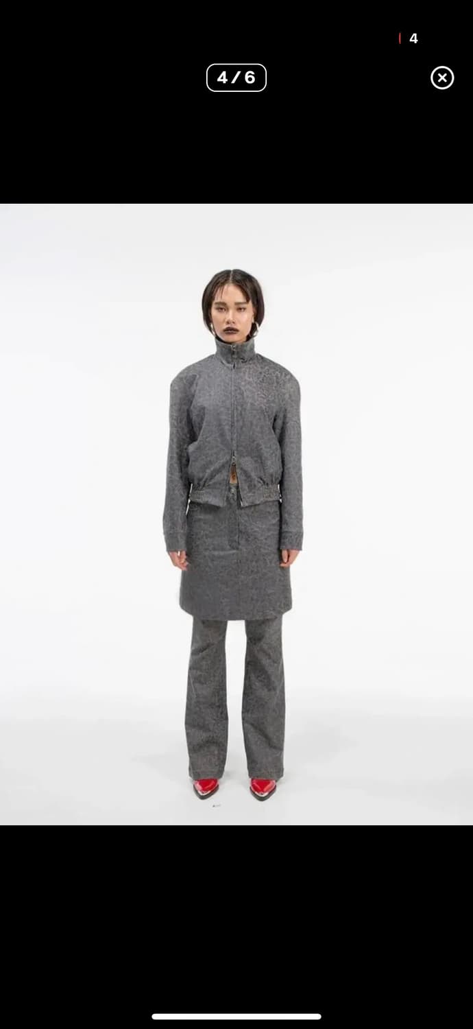 김미더영 크랙 페인트 셋업 상품이미지4