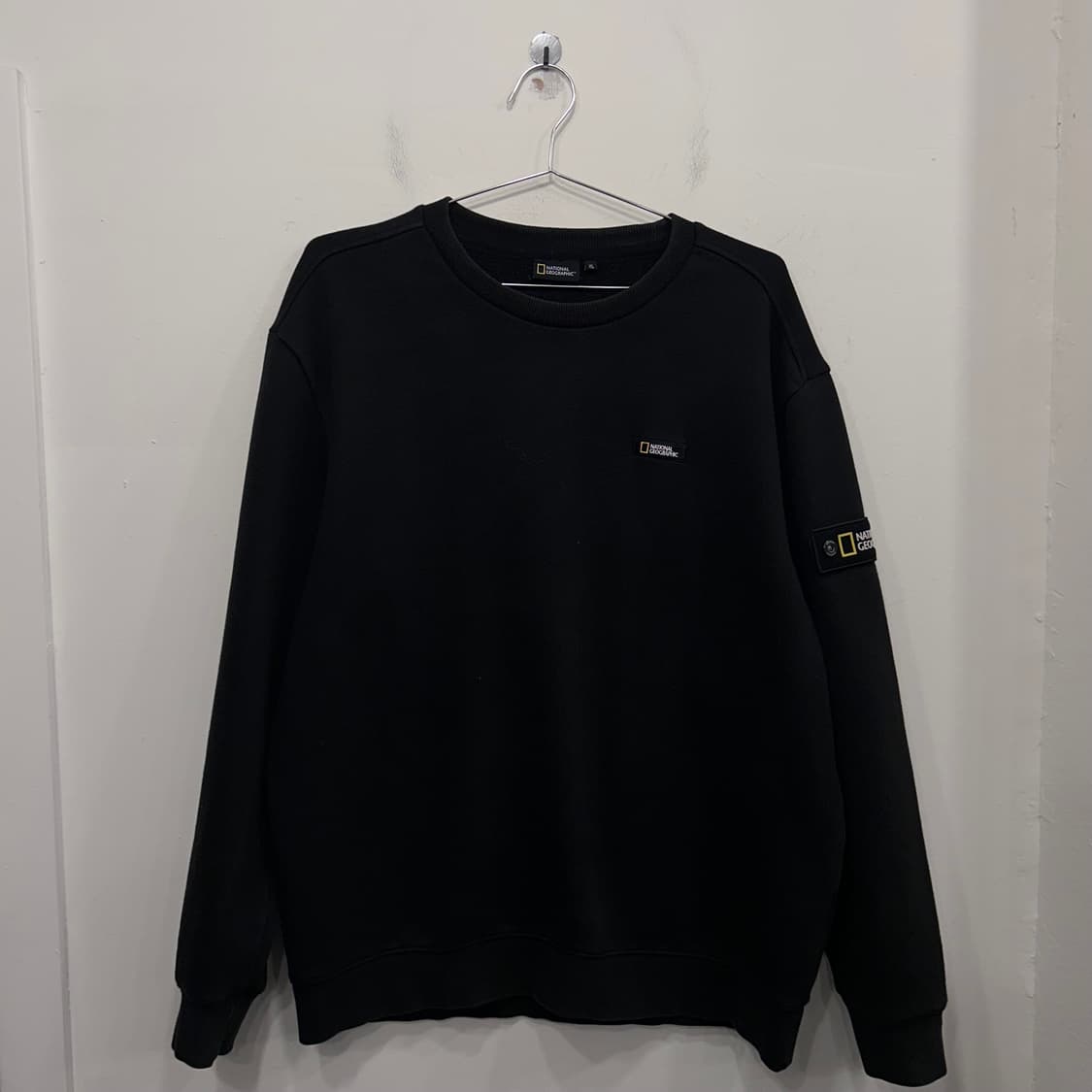 내셔널 지오그래픽 슬리브와펜 기모 맨투맨 상품이미지2