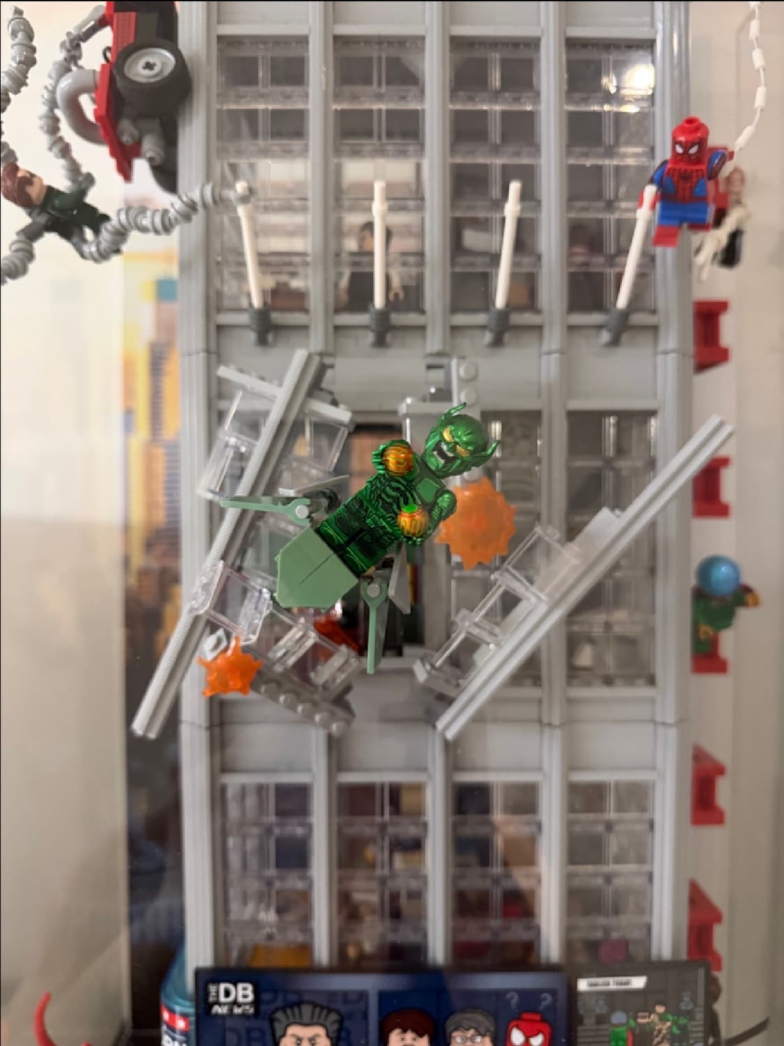 레고 마블 스파이더맨 데일리 뷰글 + 케이스 + 피규어 커스텀 상품이미지2