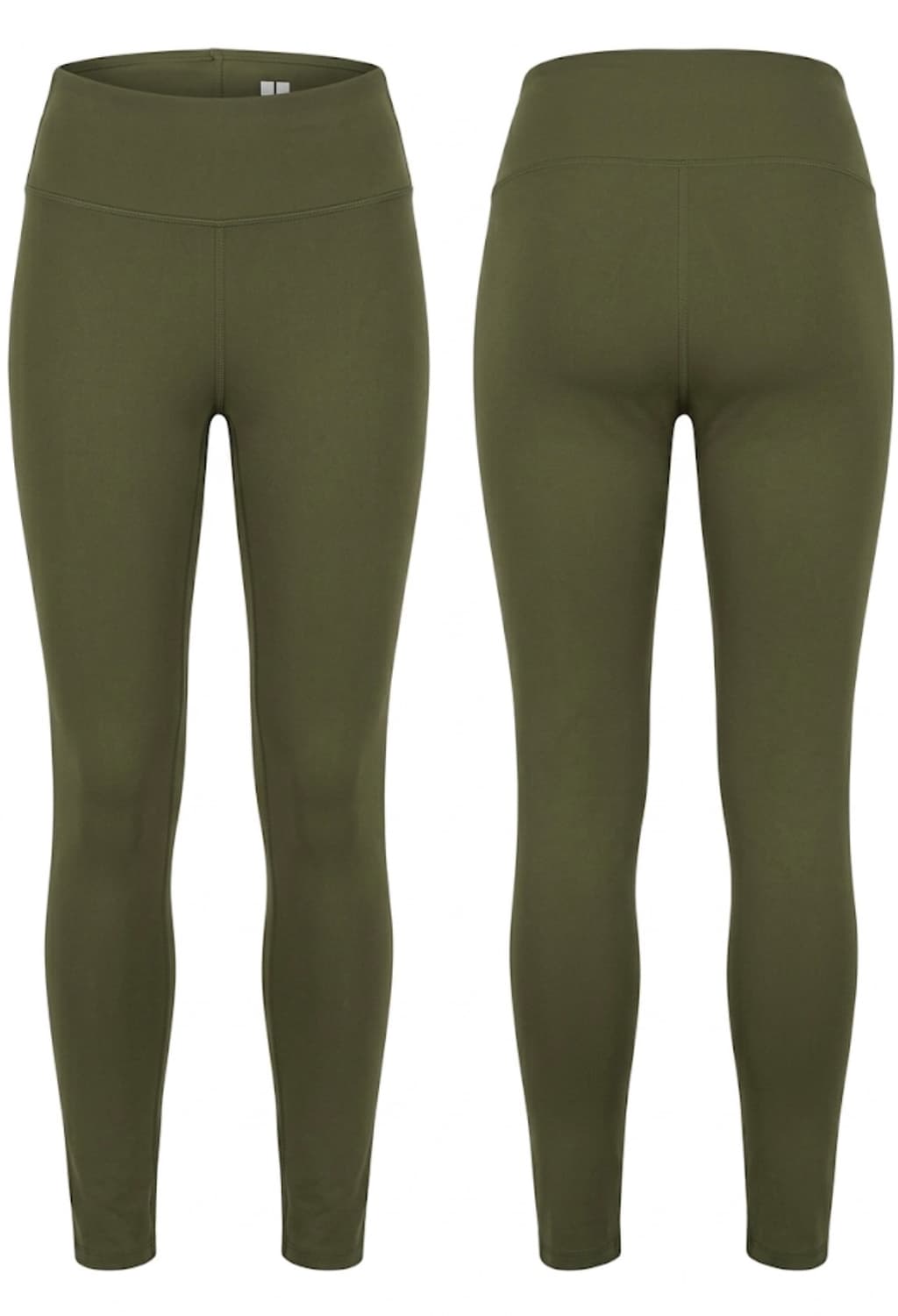 유니클로 스포츠 러닝 필라테스 슬림탄탄 s 카키 레깅스 상품이미지1