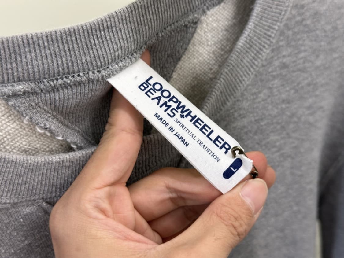LOOPWHEELER X BEAMS PLUS (M~L) 상품이미지8