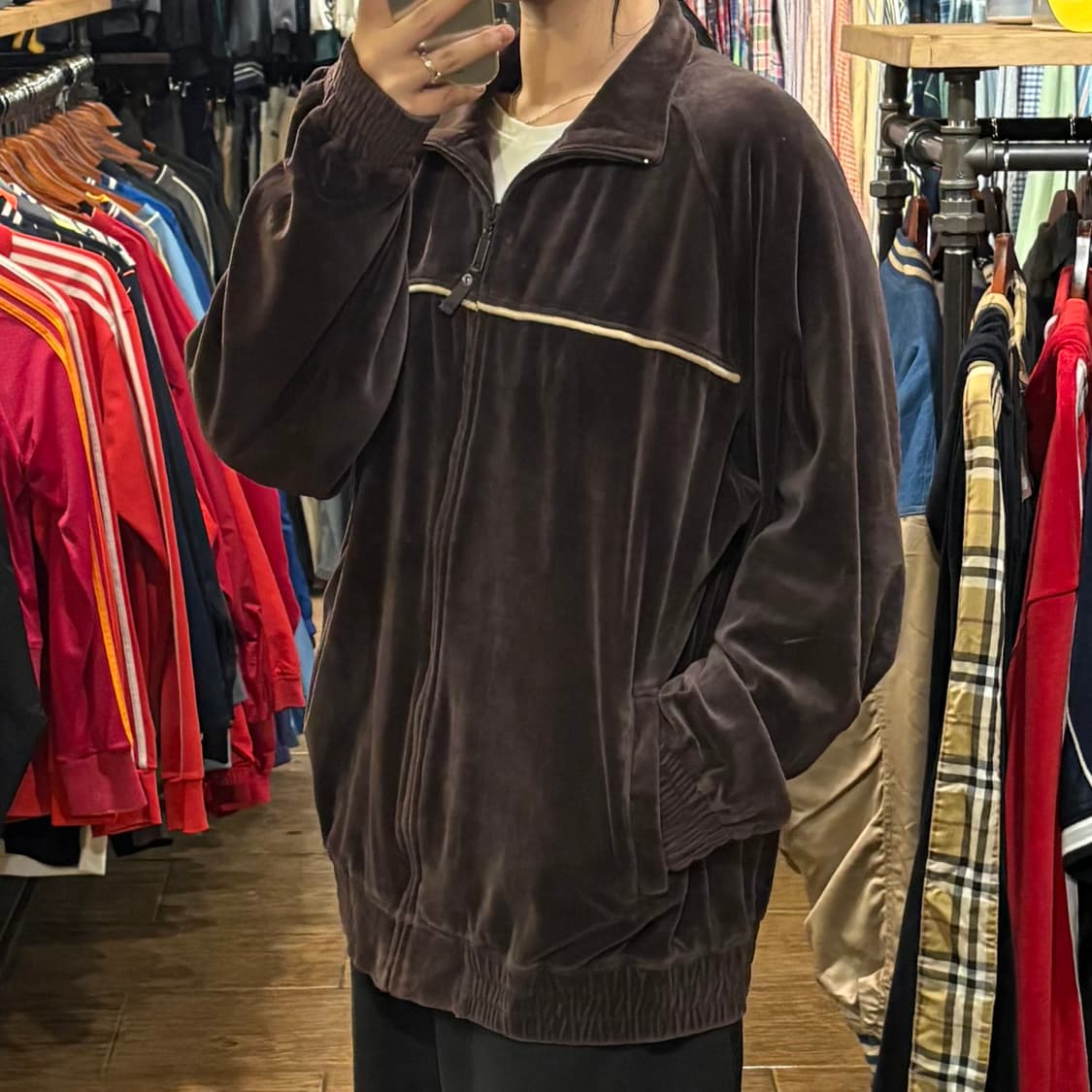 [HI] VTG 벨벳져지 브라운 상품이미지3