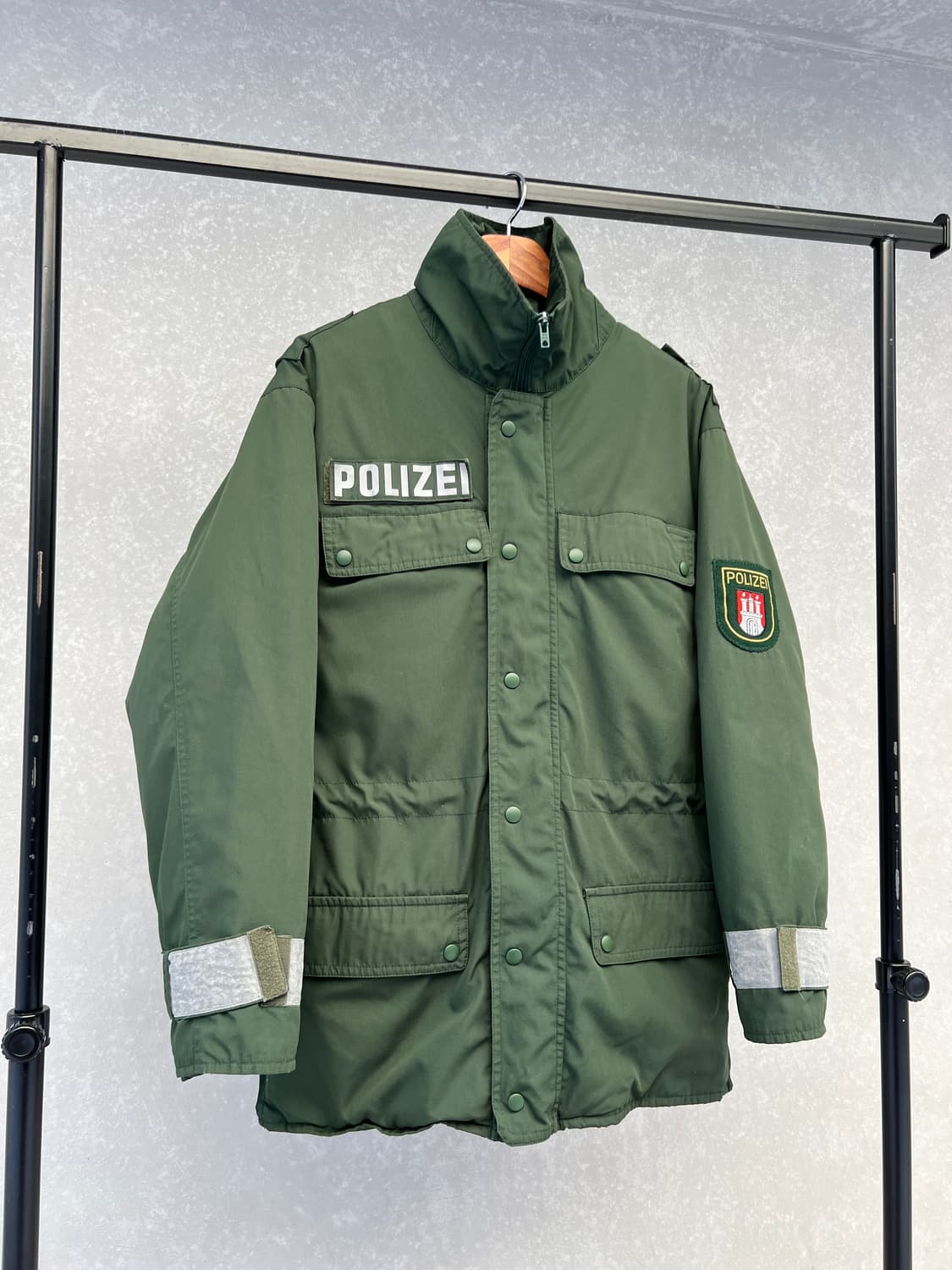 2000s GERMAN POLICE POLIZEI 독일경찰 폴리자이파카 상품이미지3