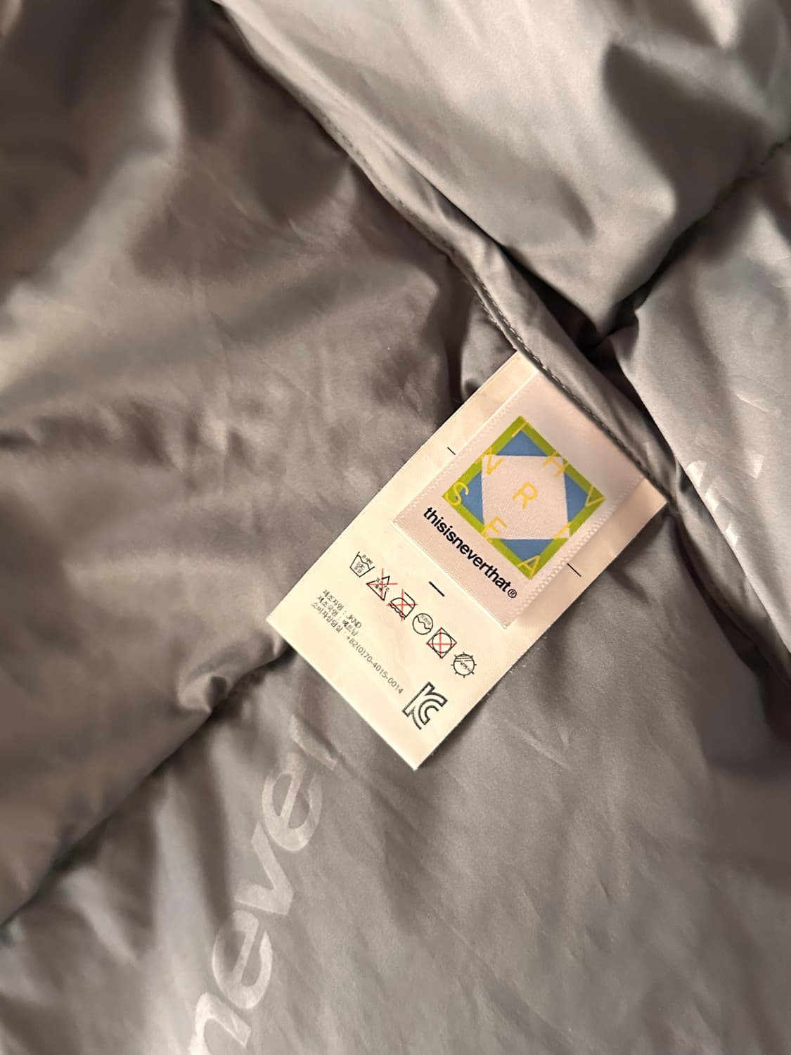 Thisisneverthat SP-Logo Puffy Down 패딩 상품이미지4