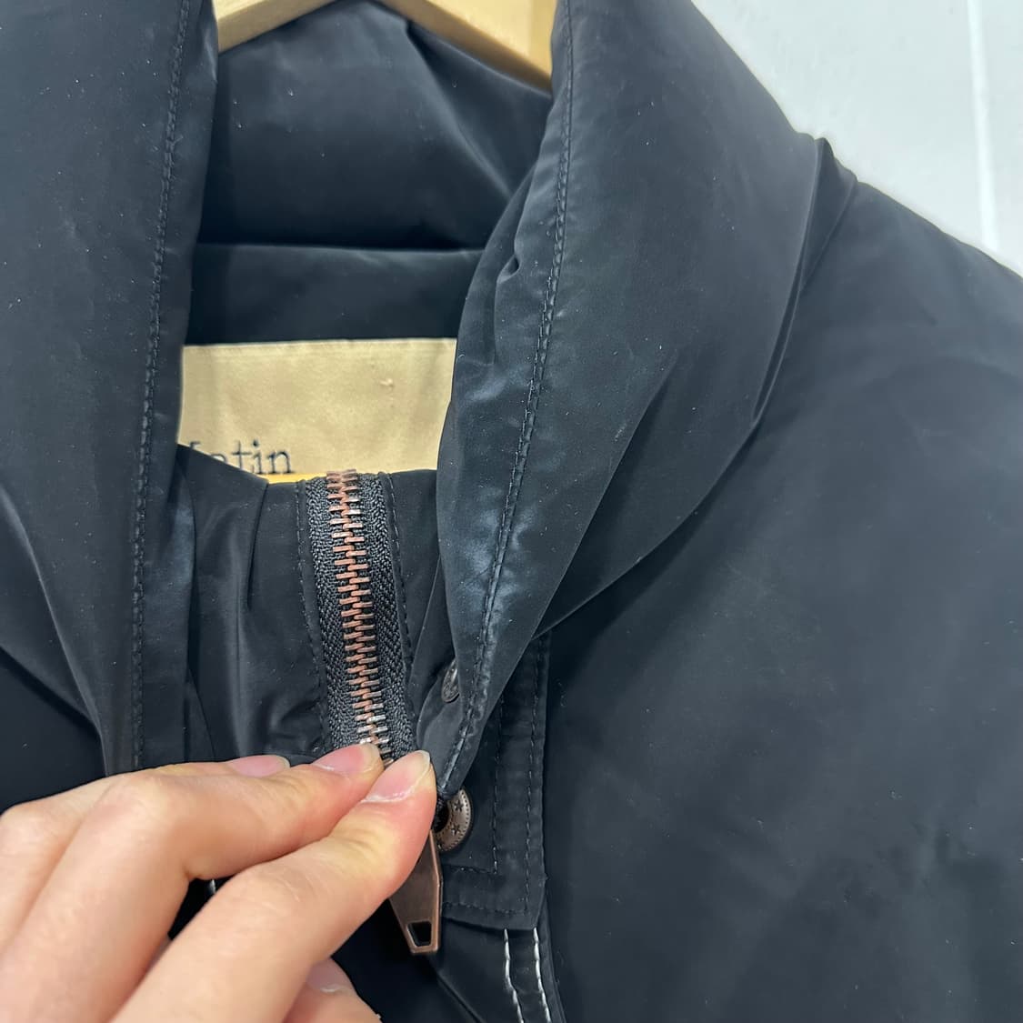 마뗑킴 스티치 코팅 패딩 상품이미지8