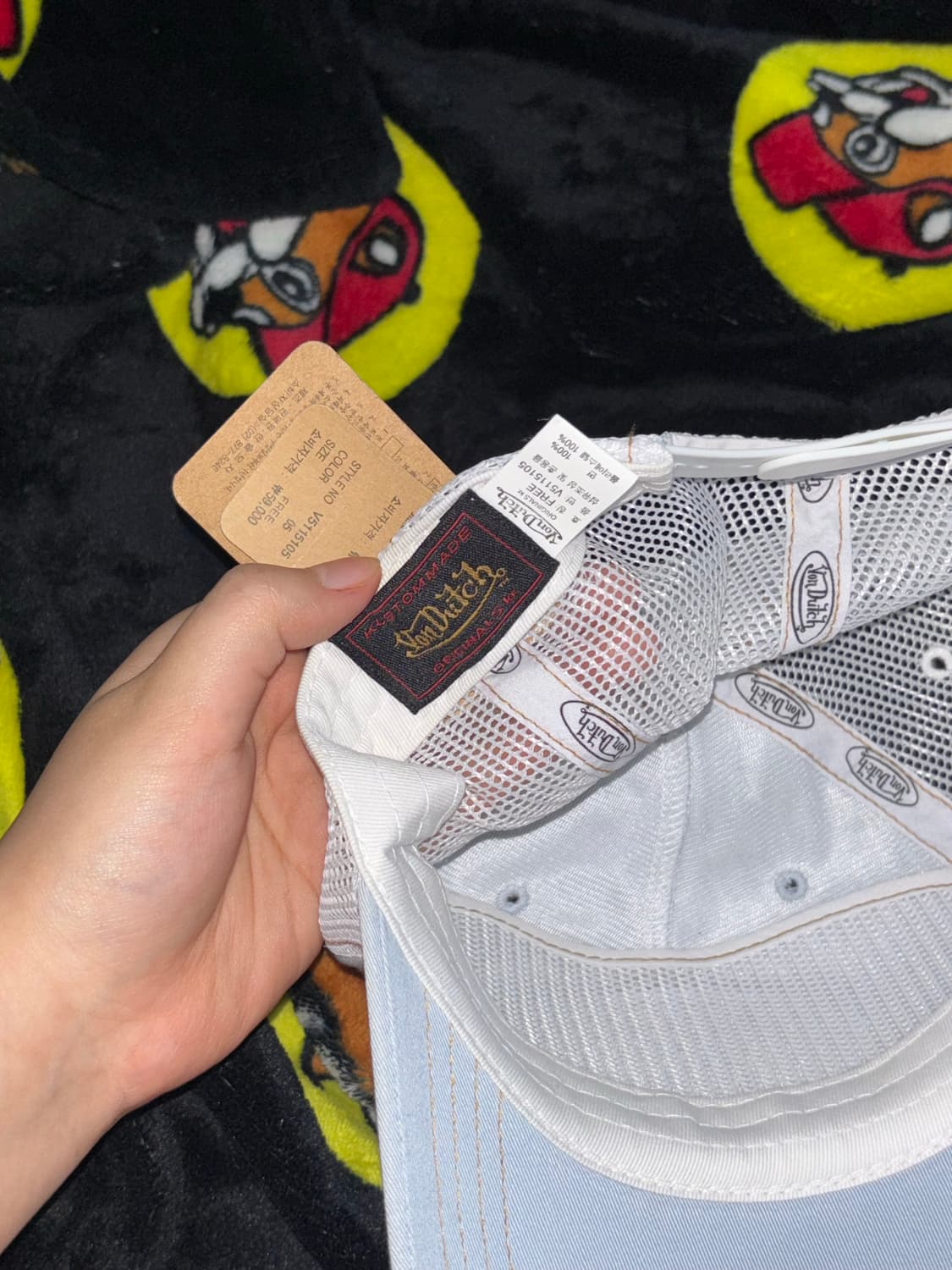 🚨연말세일🚨Von dutch light blue mesh hat 상품이미지6