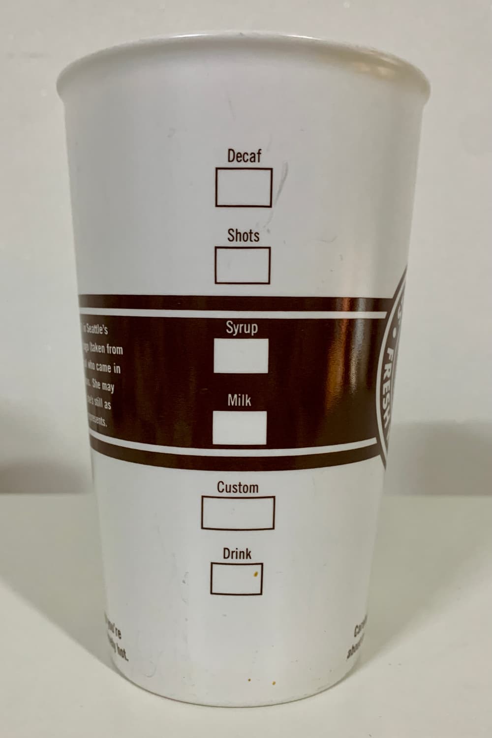 Starbucks 스타벅스 1호점 시애틀 빈티지 로고 머그컵 16oz 상품이미지2