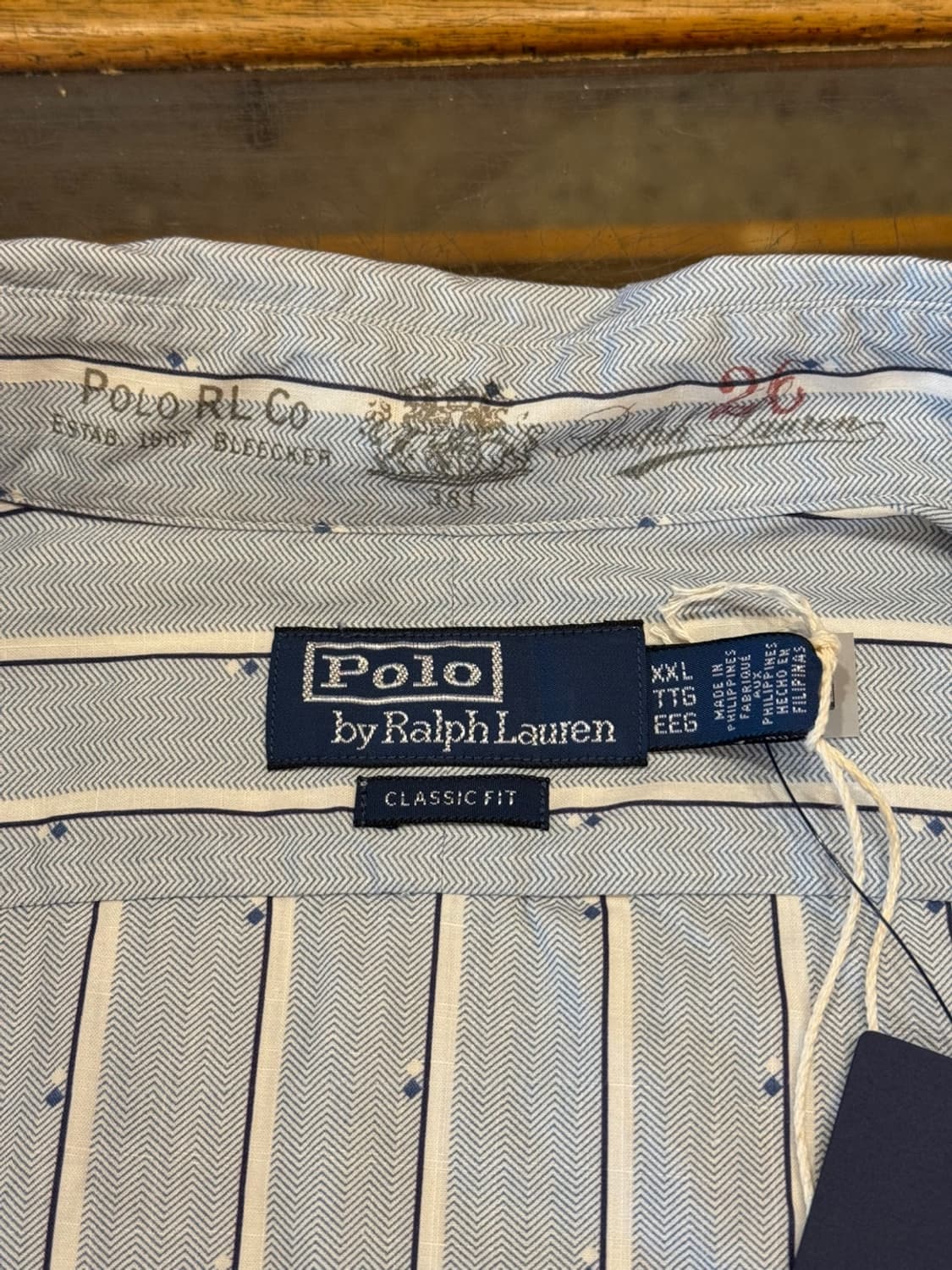 폴로랄프로렌 클래식핏 셔츠 (2XL, 새상품) 상품이미지5