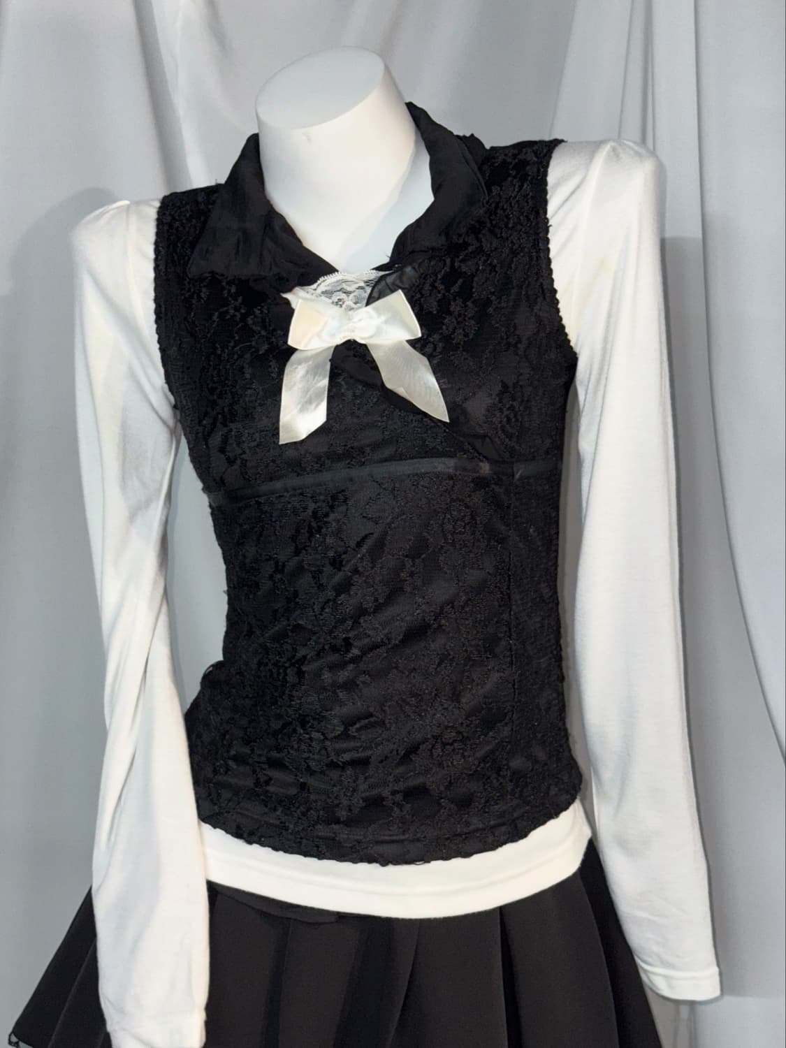 (6pcs) 무채색 데일리 공겜여주 고스오리엔탈 코디세트 상품이미지7