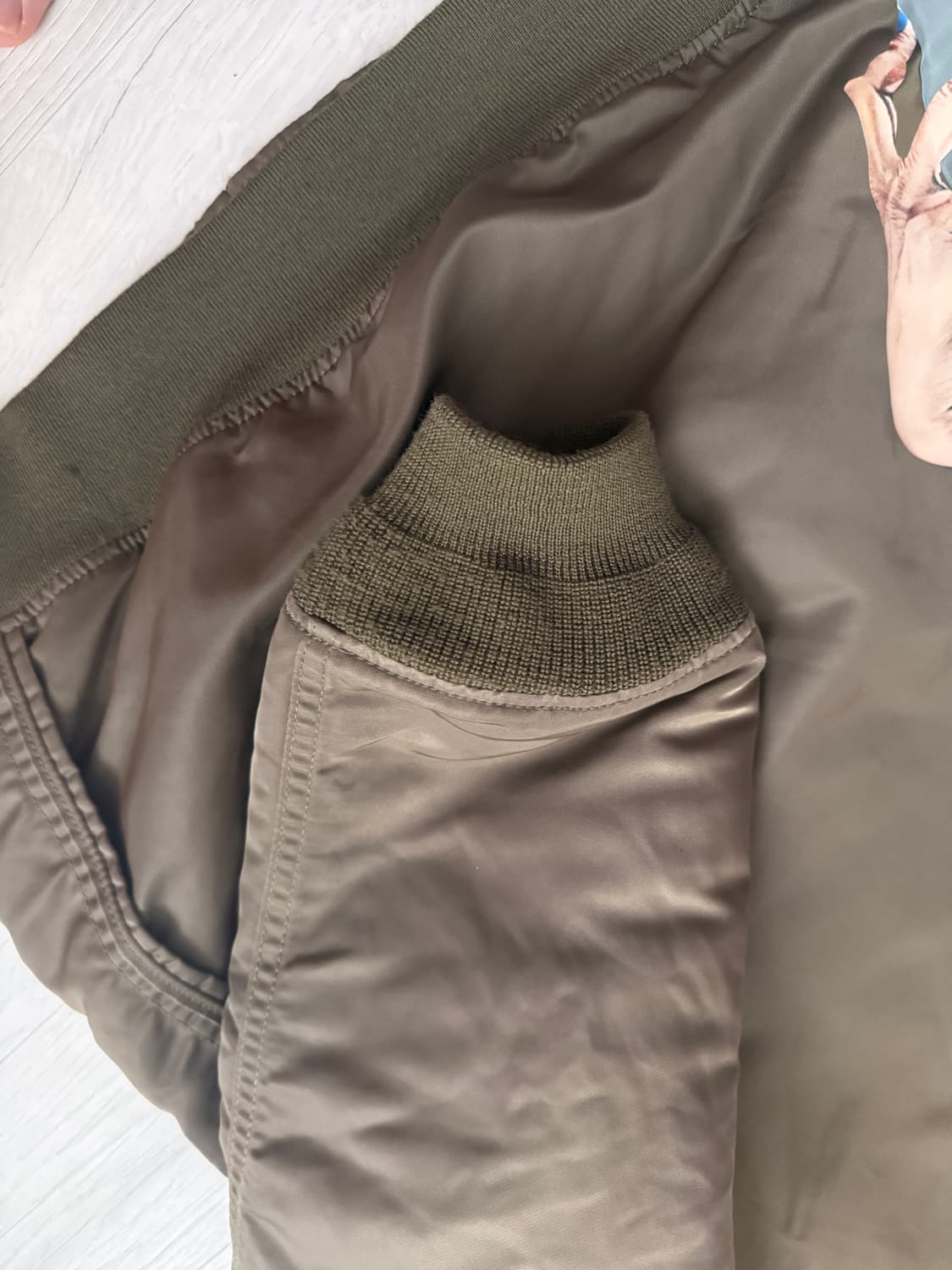 언더커버 디 핸드 15aw ma-1 상품이미지4