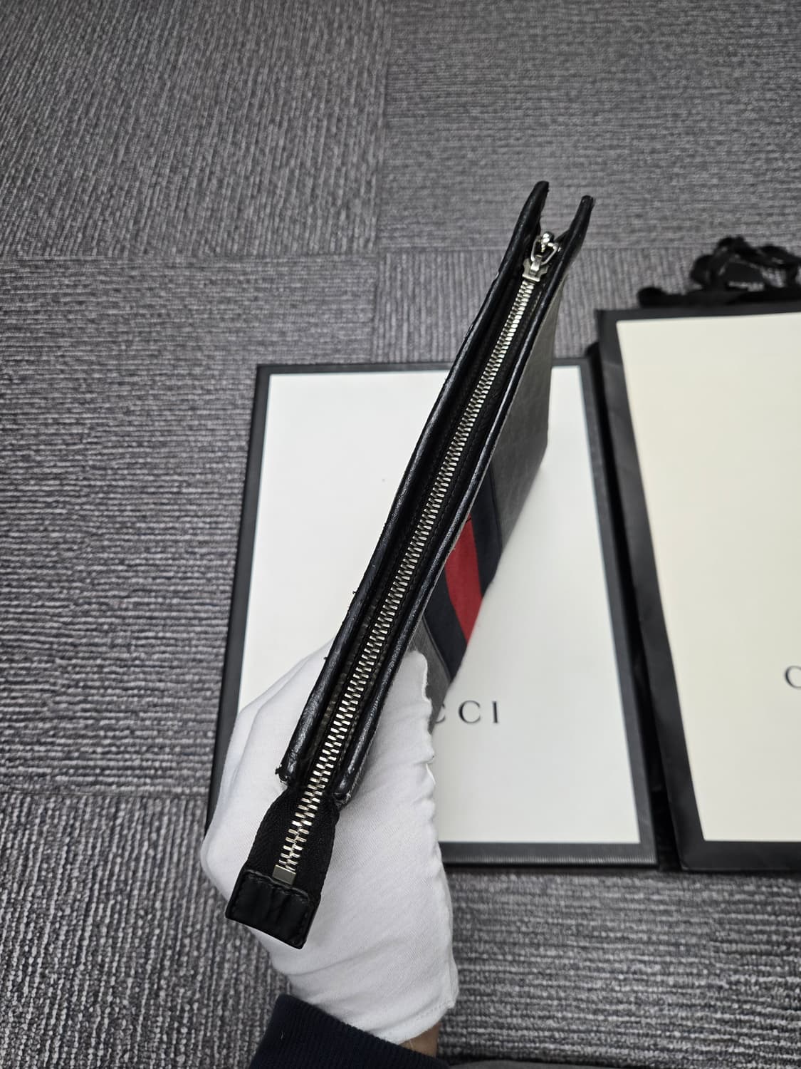 [특가][정품]구찌 웹삼선 클러치백 상품이미지5