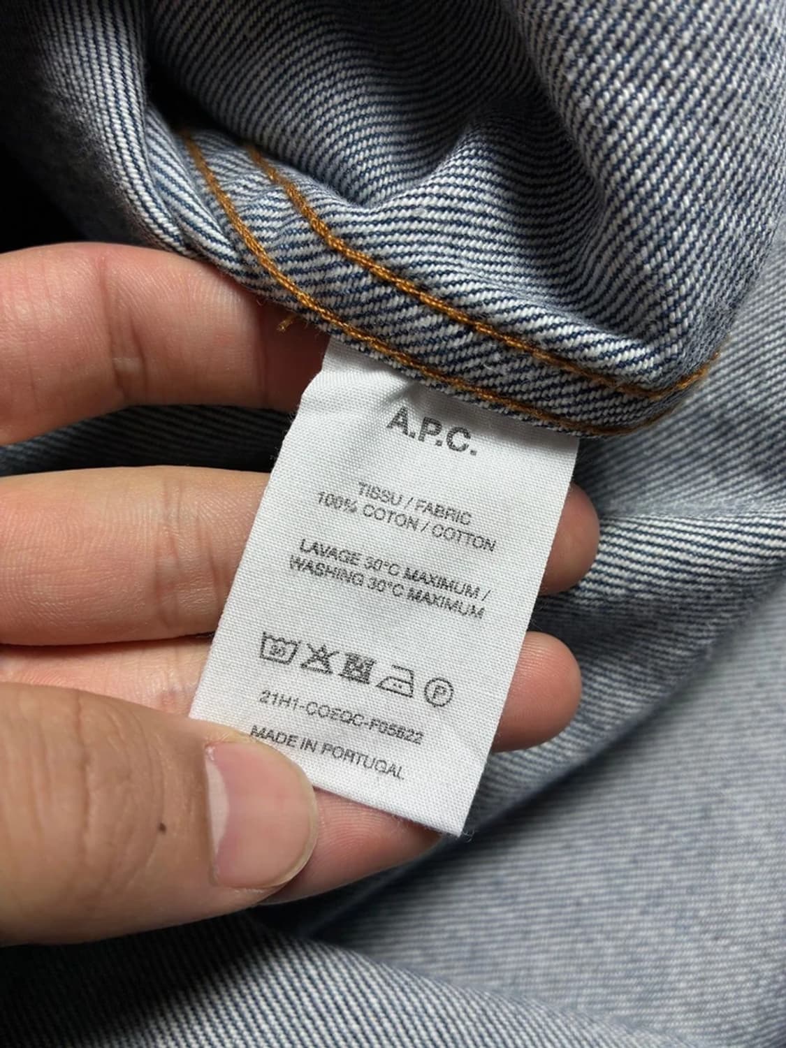 아페쎄 A.P.C. 오렐리아 데님 미니 원피스 R1144 상품이미지7
