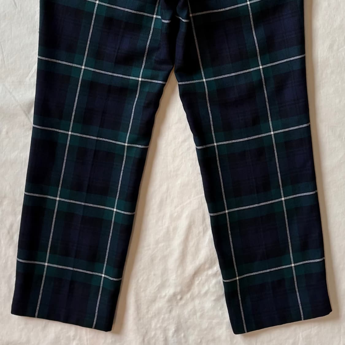 [28-29] VAN JACKET 블랙와치 클래식 투턱 울 팬츠 상품이미지9