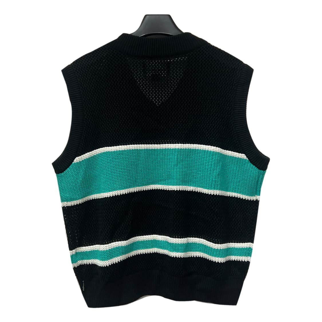 예스아이씨 스트라이프 오버핏 니트 베스트 조끼 S 상품이미지2