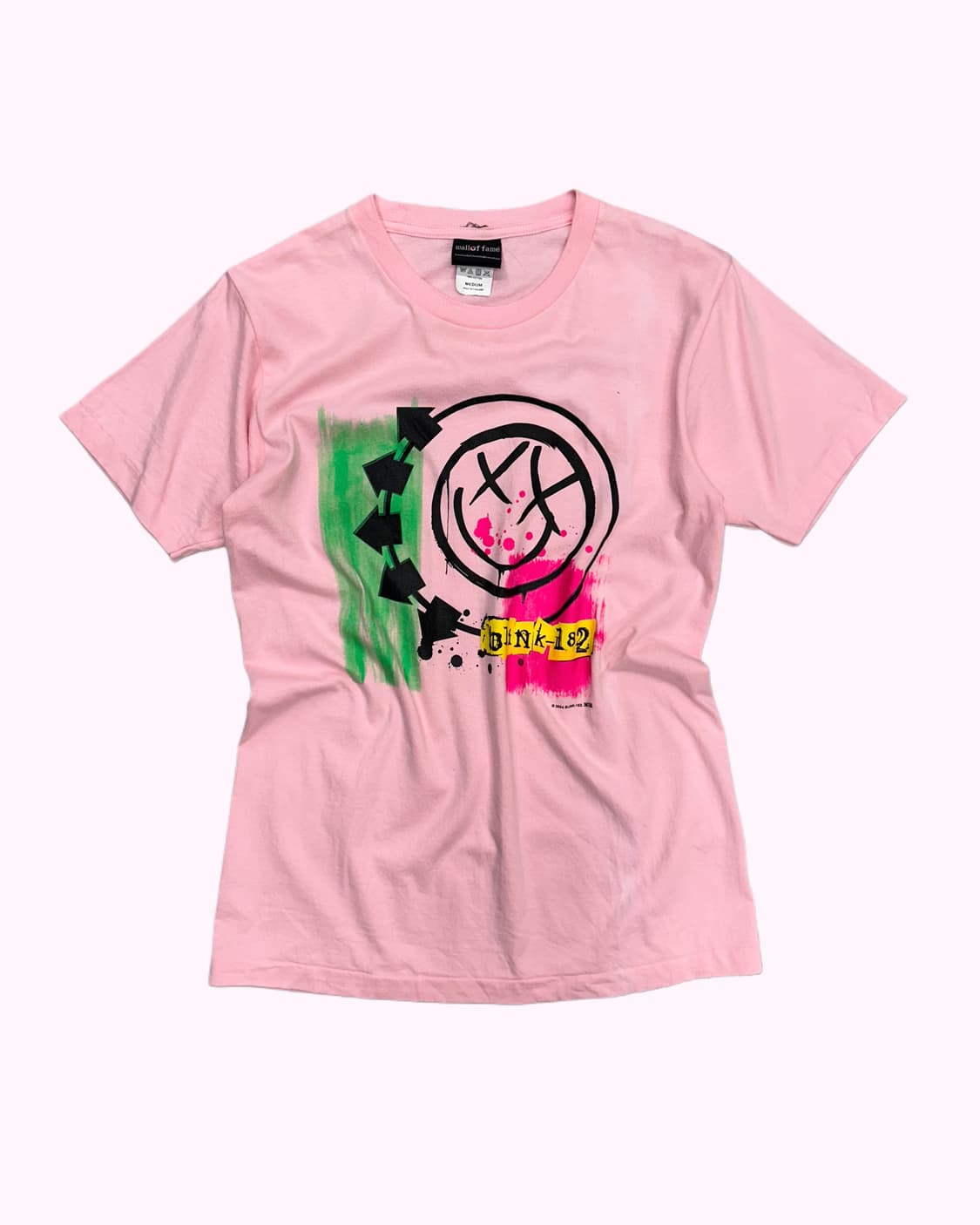 kitsch printing pink t-shirt 상품이미지1