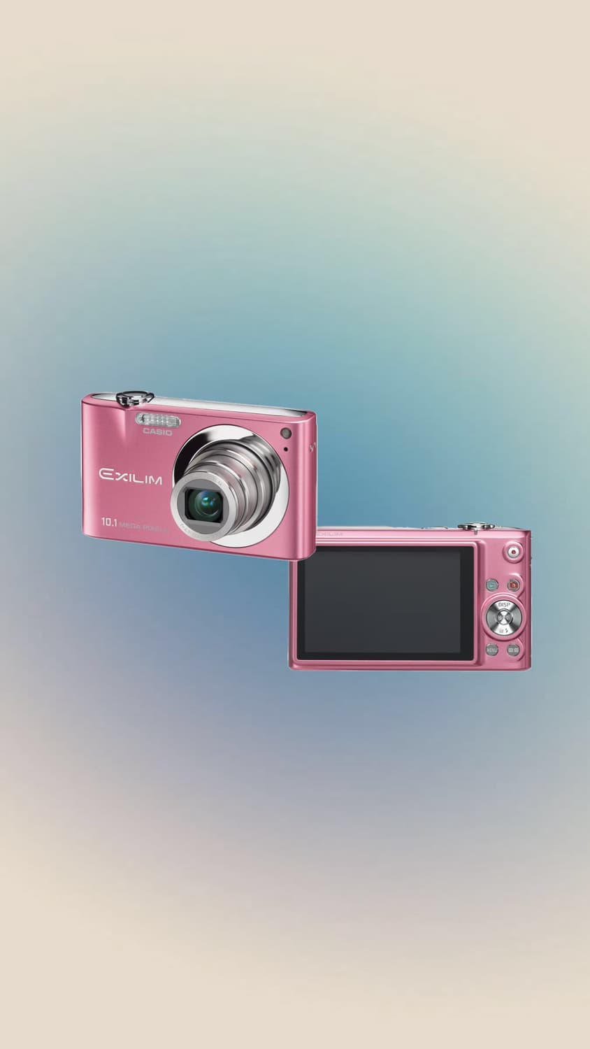 CASIO EXILIM 카시오 엑슬림 EX-Z100 핑크 디지털카메라 상품이미지1