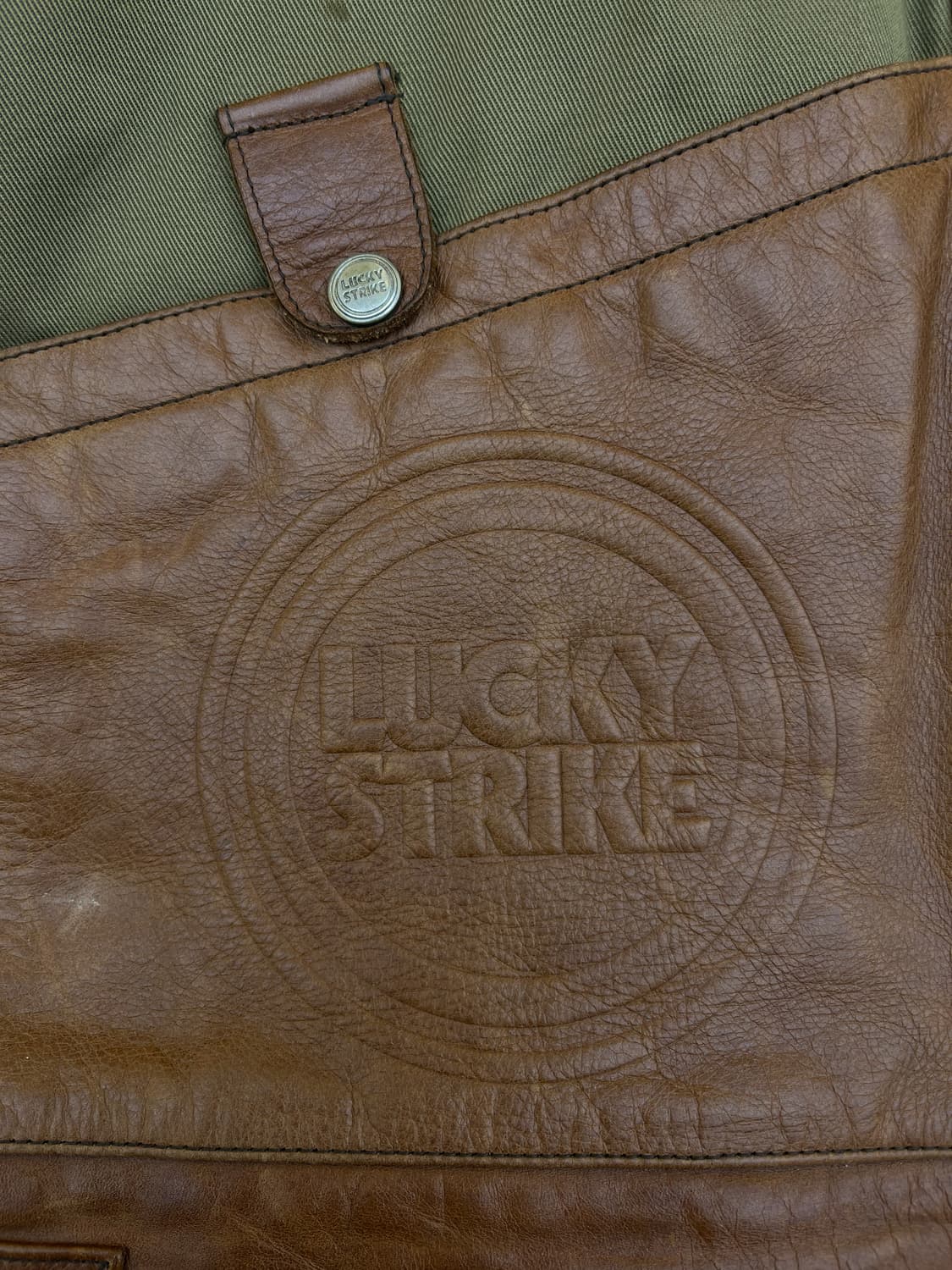 럭키 스트라이크 U.S.A.F 타입 B-3 홀스하이드 무스탕 상품이미지7