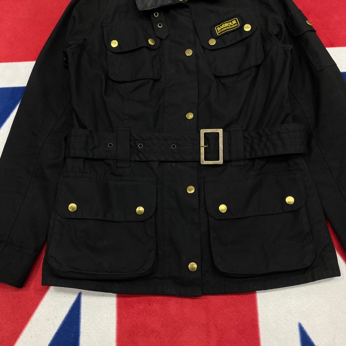 바버 인터내셔널자켓 여성36 실측 55 상품이미지4