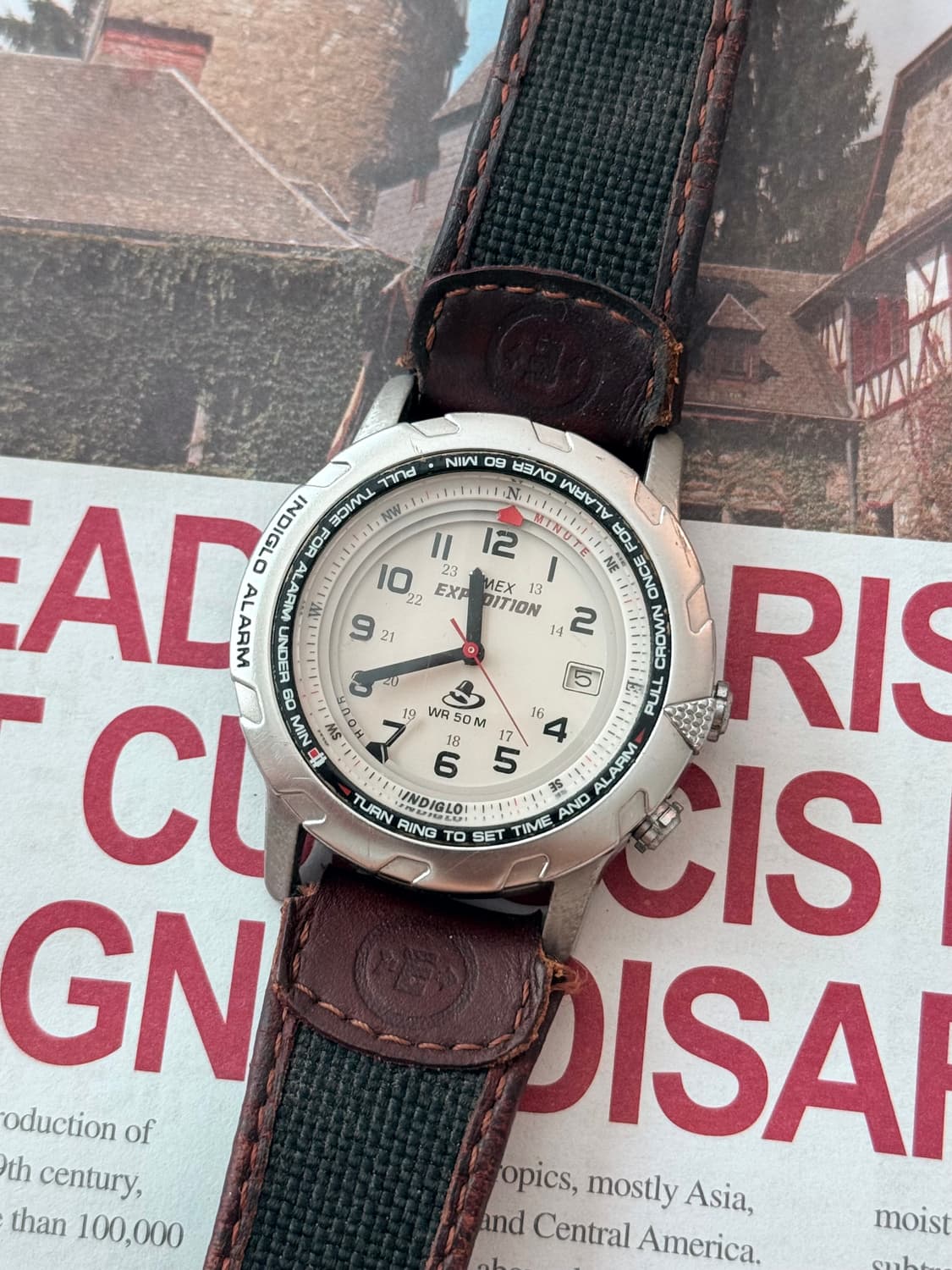 Timex 타이맥스 익스페디션 인디글로 아날로그 알람 상품이미지1